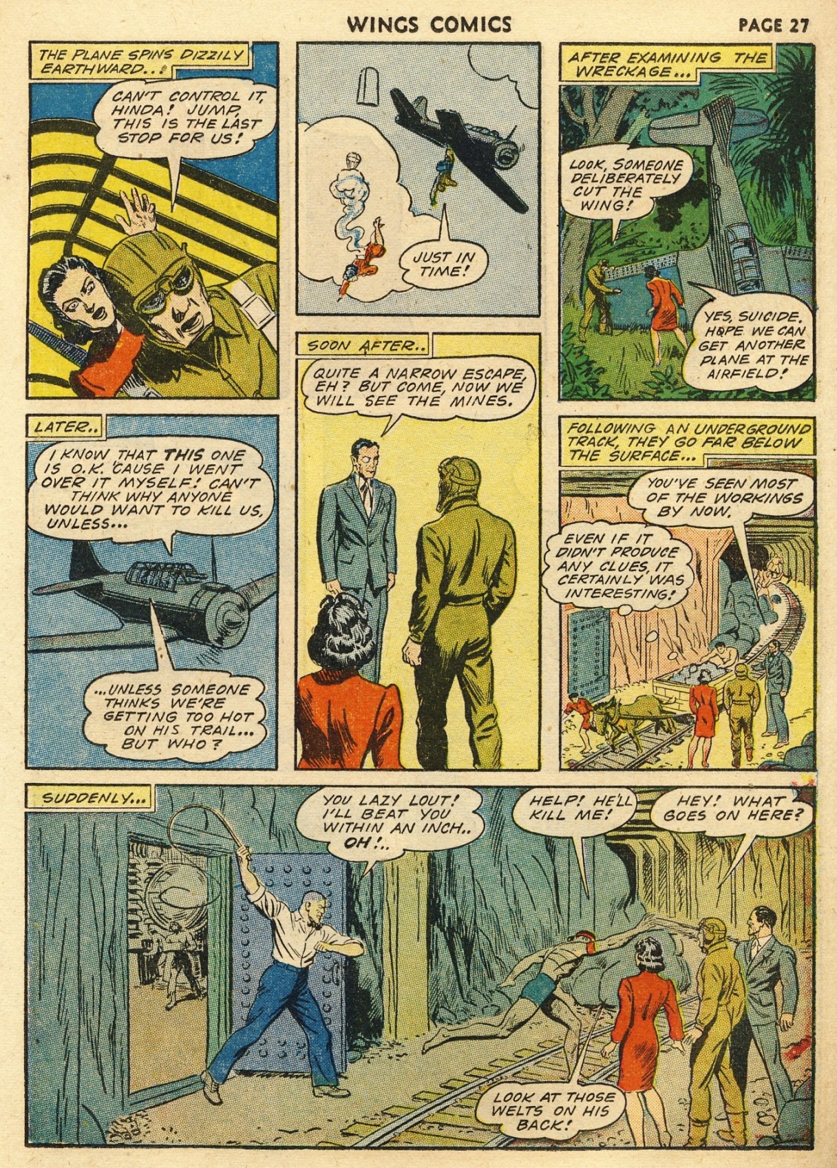 Read online Wings Comics comic -  Issue #33 - 29