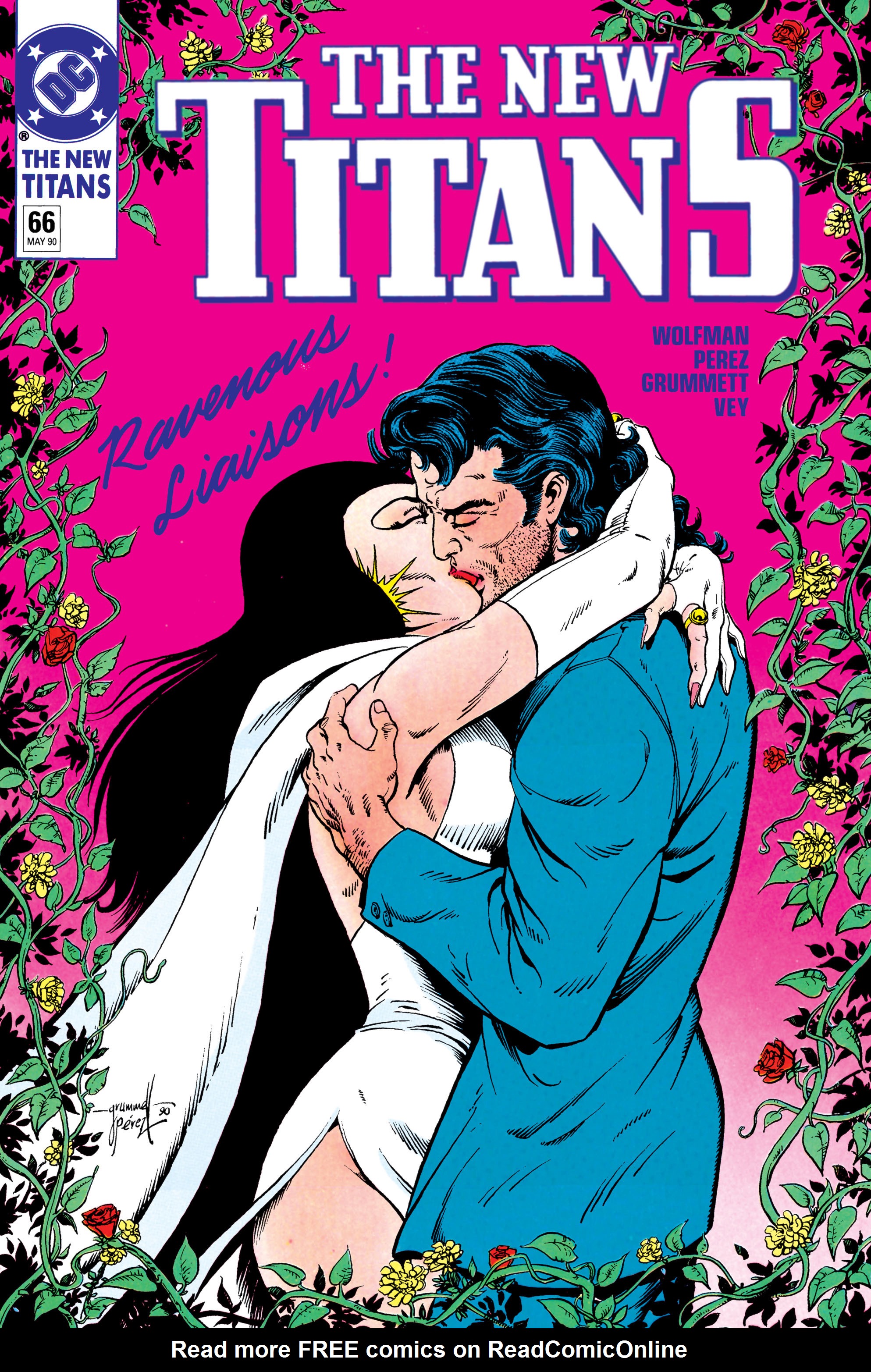 Read online The New Titans (1988) comic -  Issue #66 - 1