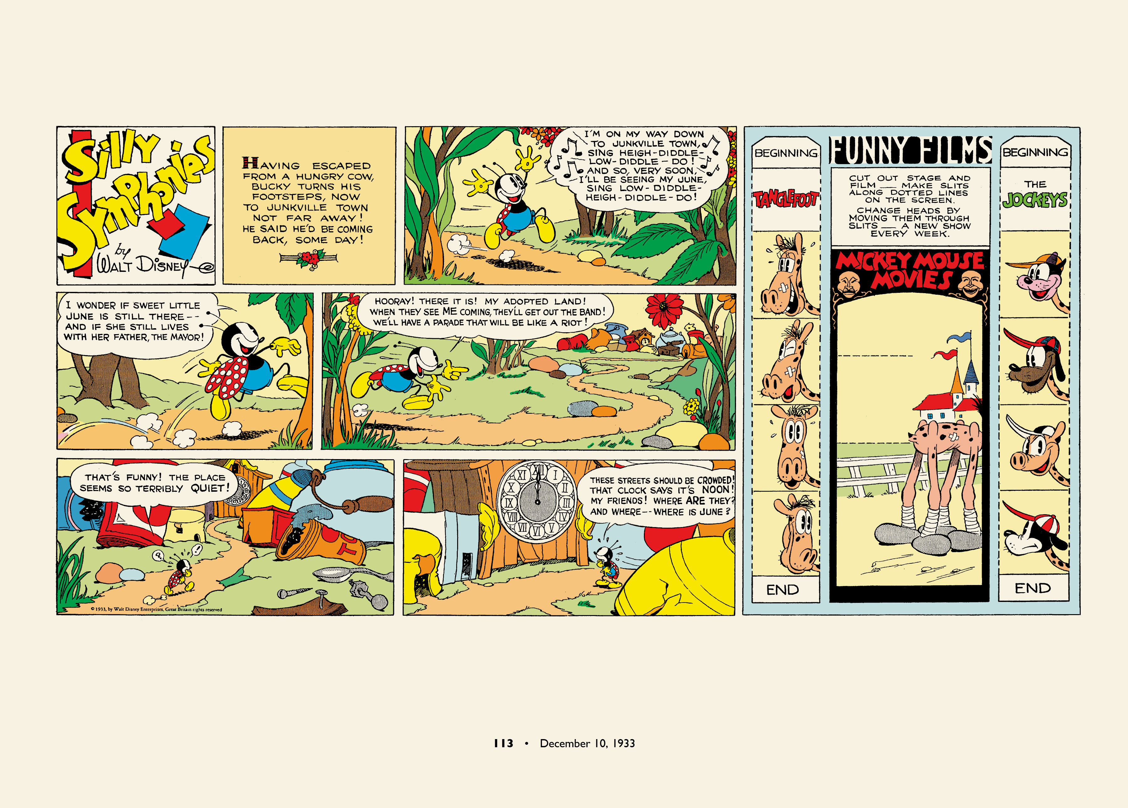 Read online Walt Disney's Silly Symphonies 1932-1935: Starring Bucky Bug and Donald Duck comic -  Issue # TPB (Part 2) - 13