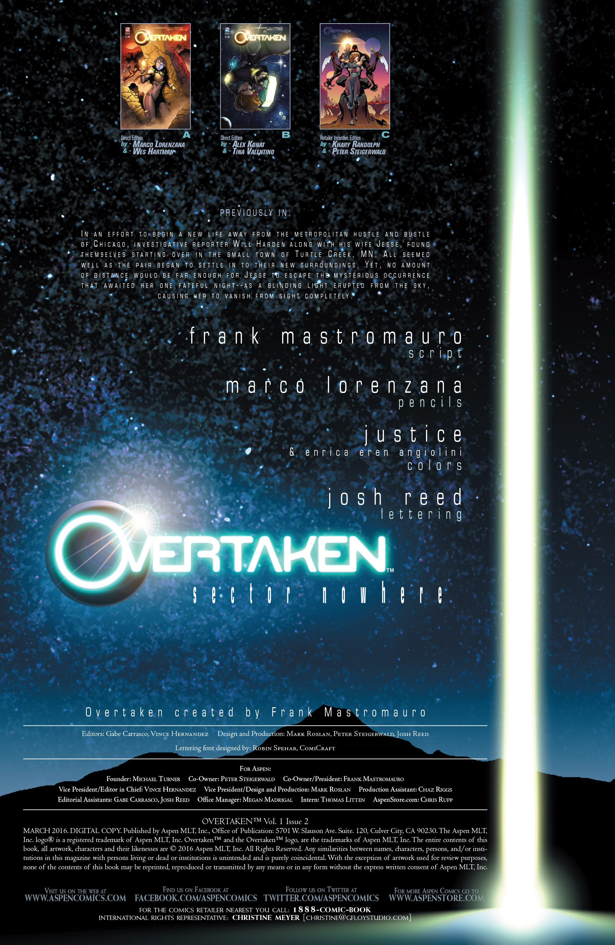 Read online Overtaken comic -  Issue #2 - 3