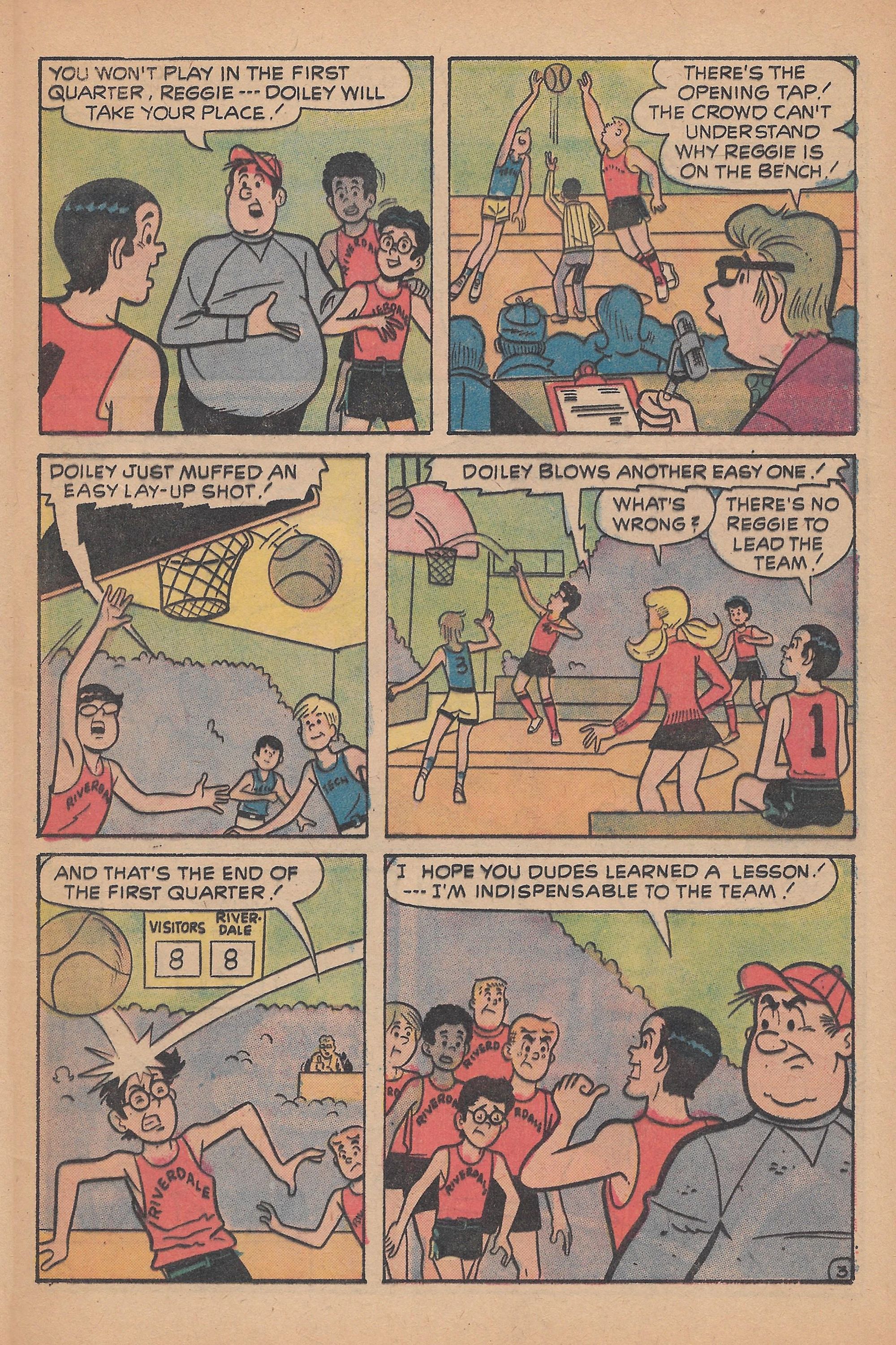 Read online Reggie and Me (1966) comic -  Issue #63 - 37
