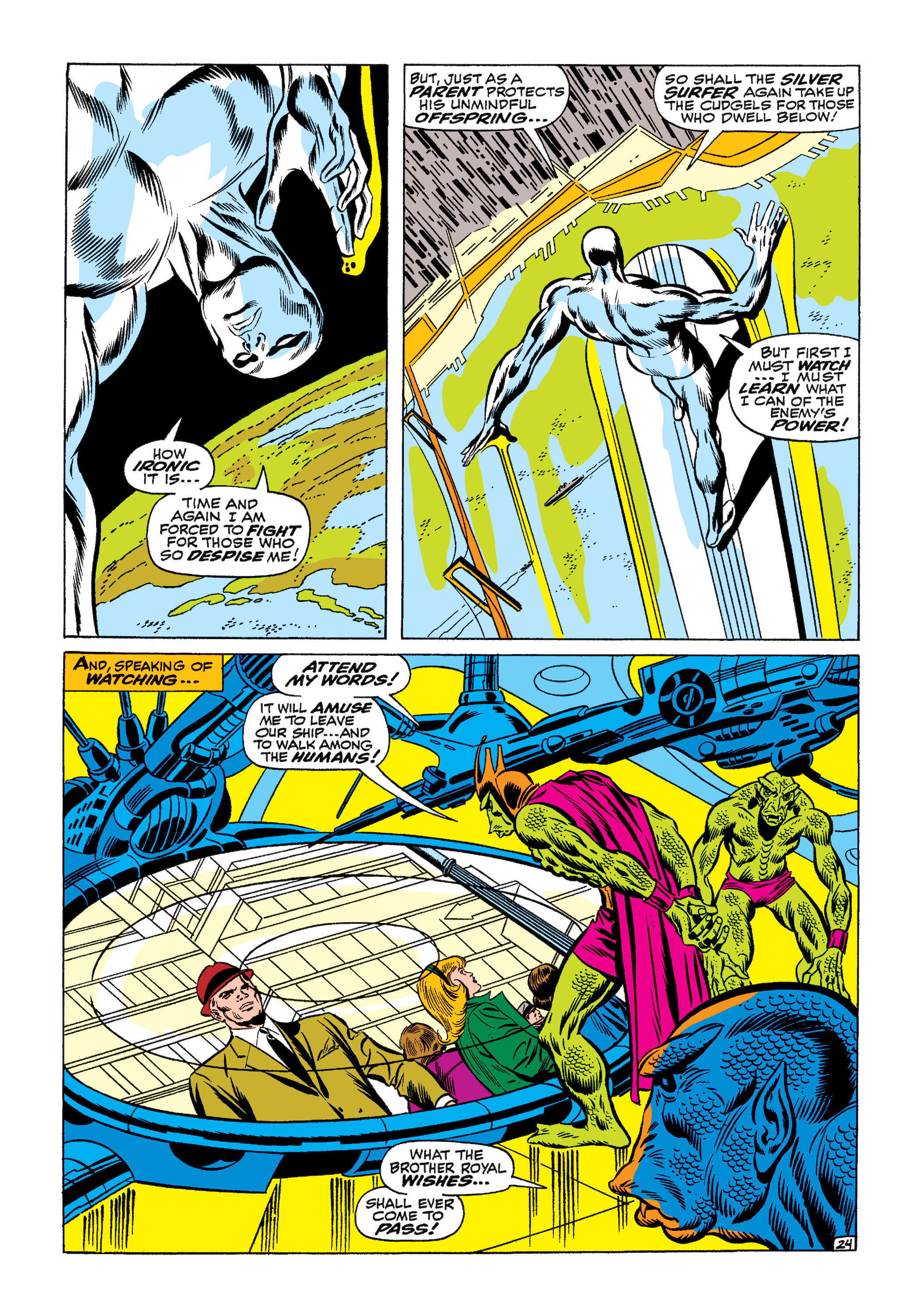 Read online Marvel Masterworks: The Silver Surfer comic -  Issue # TPB 1 (Part 1) - 70