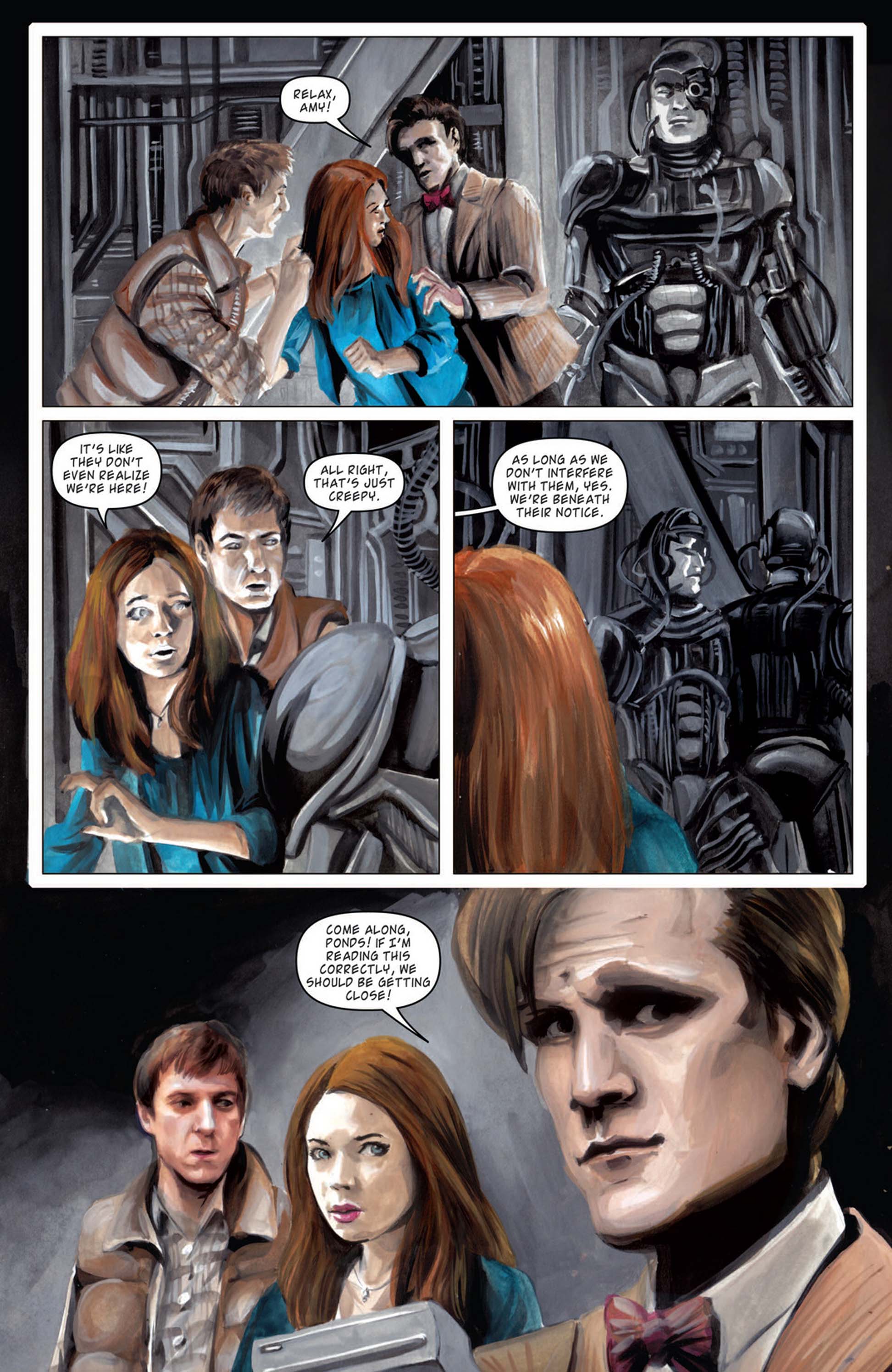 Read online Star Trek: The Next Generation/Doctor Who: Assimilation² comic -  Issue #6 - 24