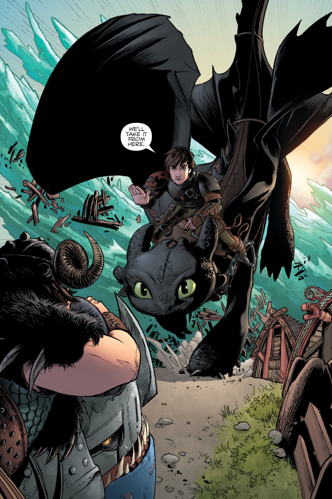 Read online How To Train Your Dragon: The Serpent's Heir comic -  Issue # TPB - 10