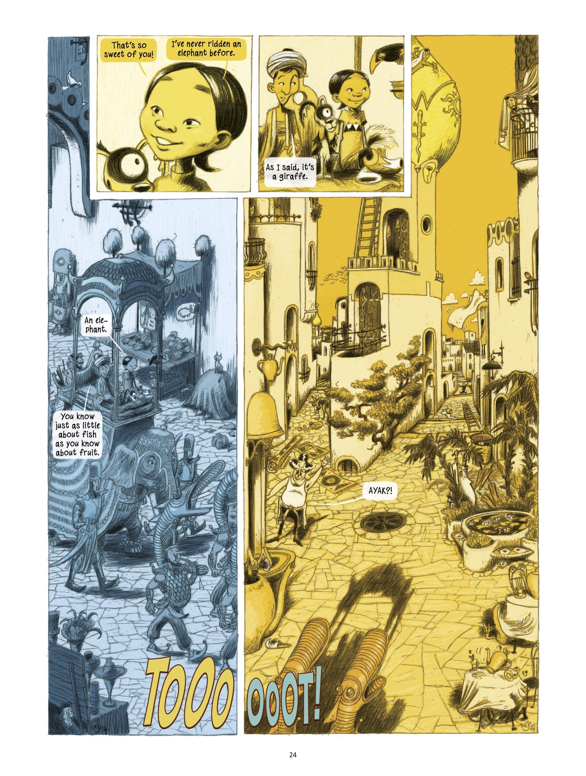 Read online Ayak & Por comic -  Issue #1 - 24