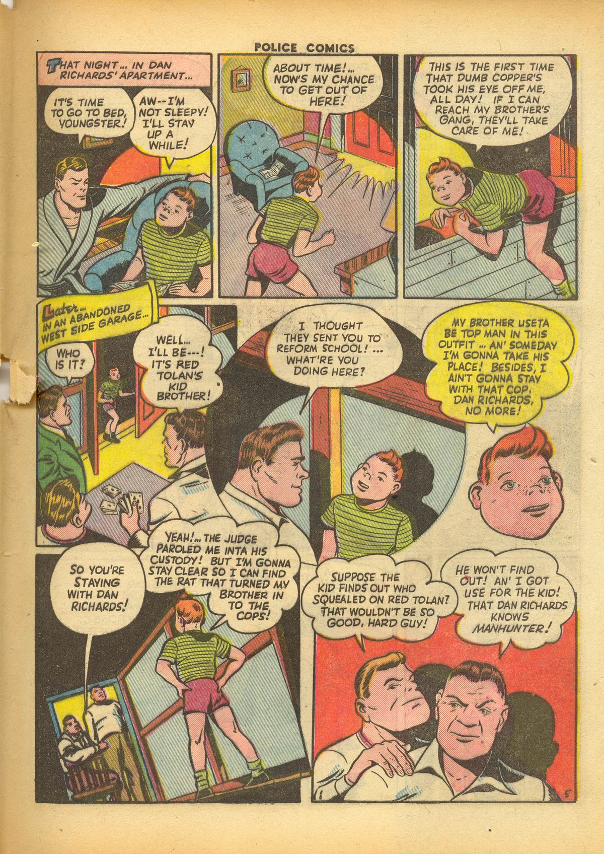 Read online Police Comics comic -  Issue #28 - 53