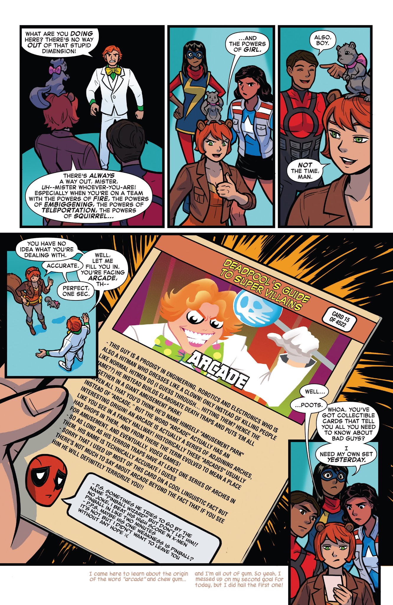 Read online Marvel Rising: Ms. Marvel/Squirrel Girl comic -  Issue # Full - 40
