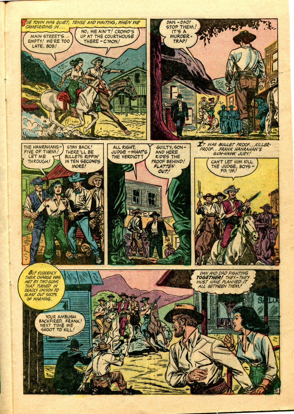 Read online Cowgirl Romances (1950) comic -  Issue #12 - 25