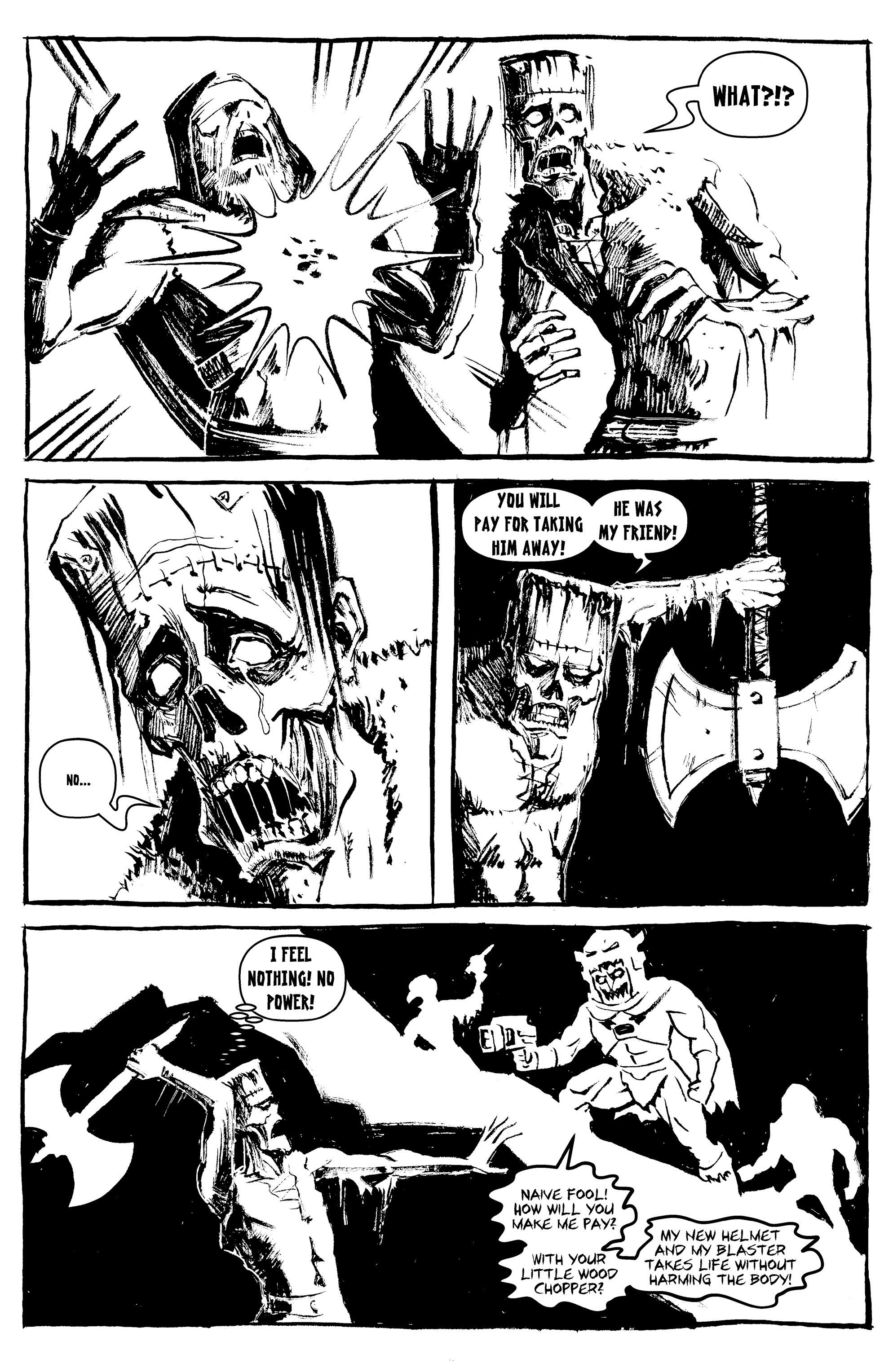 Read online Frankenstein and the Conquerors of the Cosmos comic -  Issue # Full - 34
