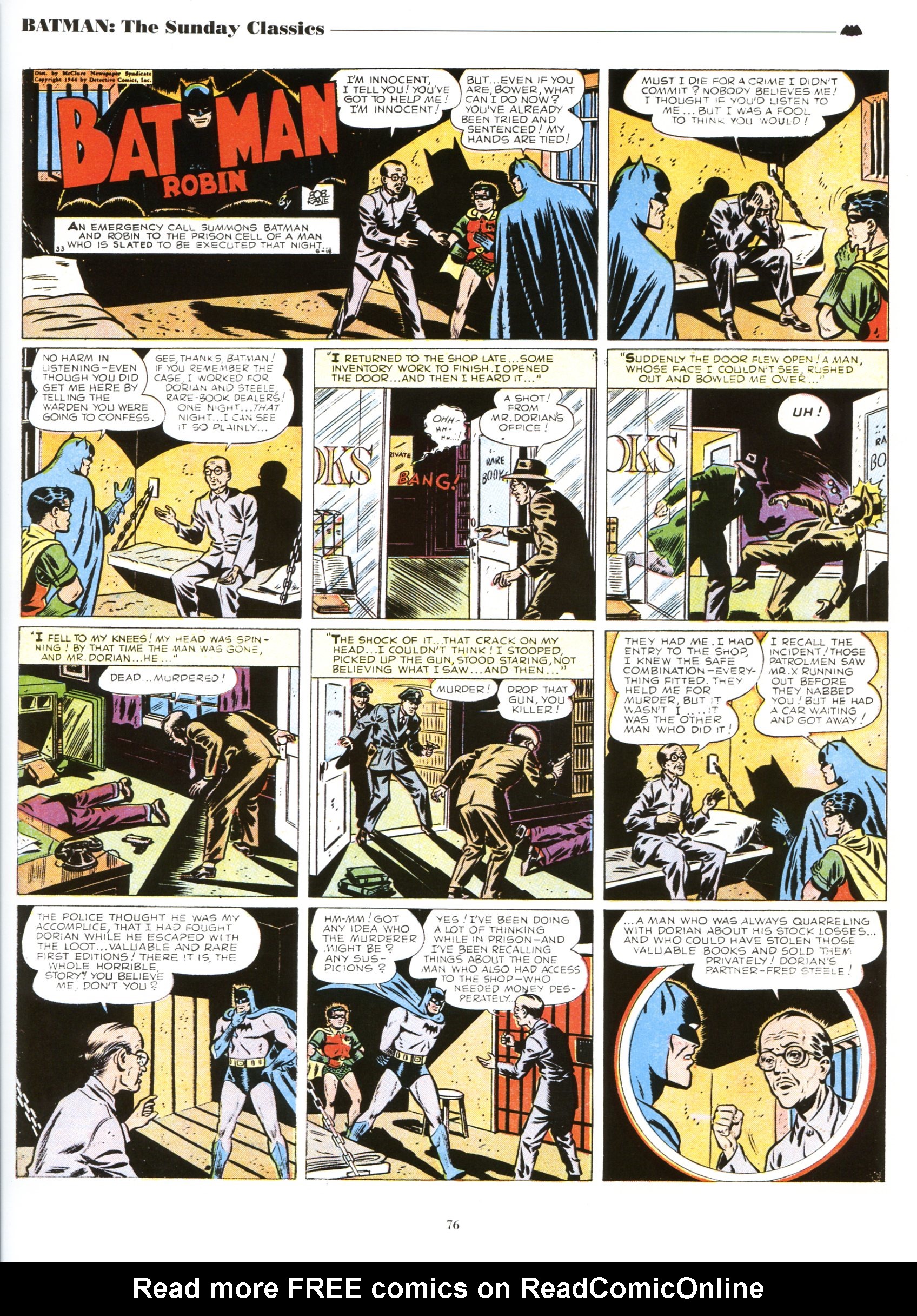 Read online Batman: The Sunday Classics comic -  Issue # TPB - 82