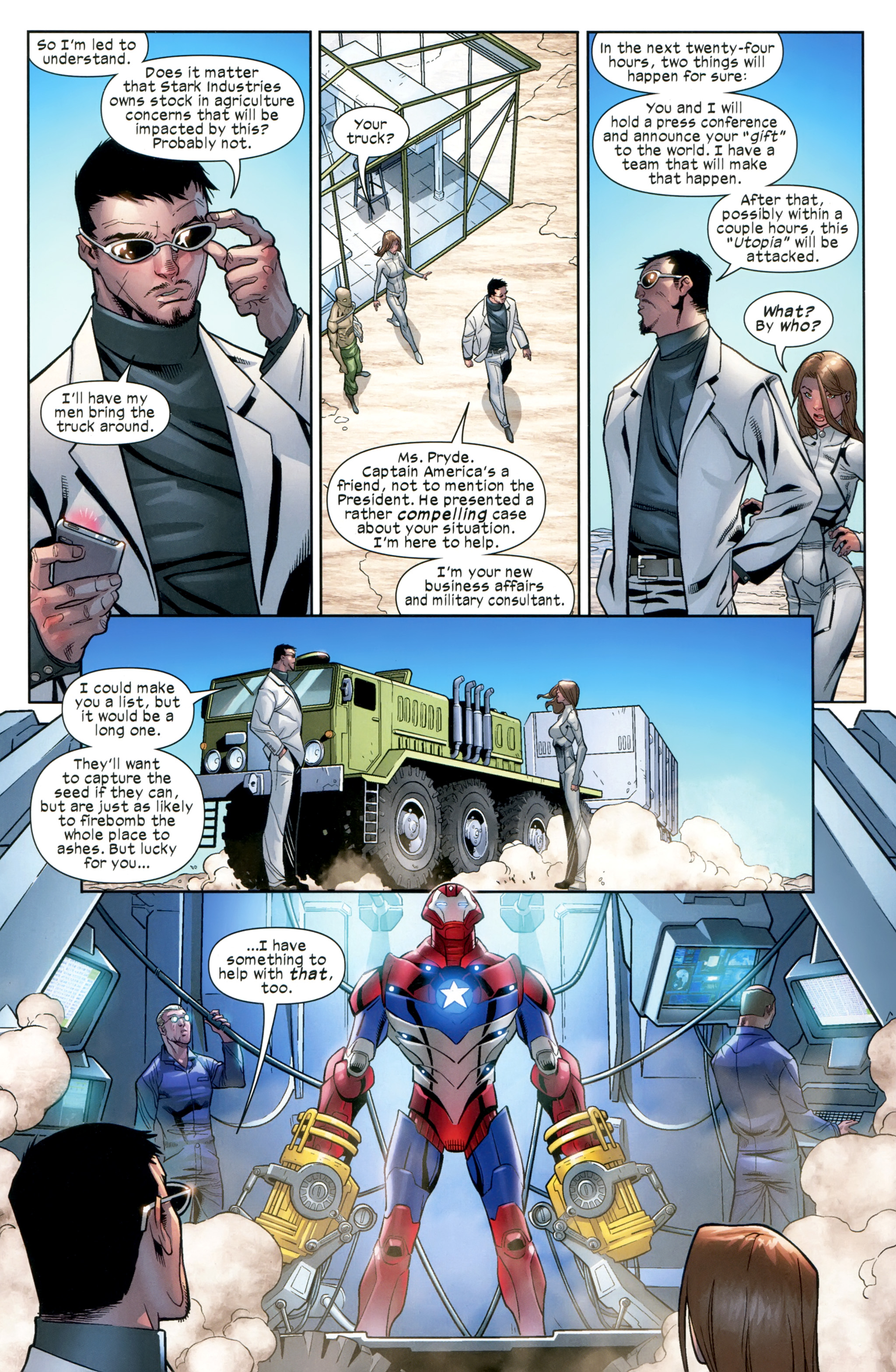 Read online Ultimate Comics X-Men comic -  Issue #20 - 19