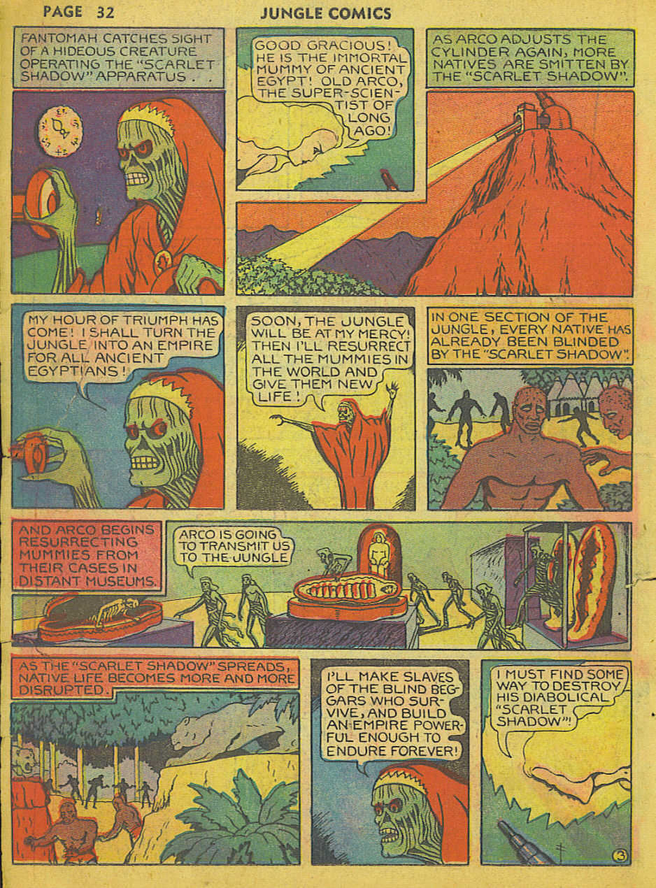 Read online Jungle Comics comic -  Issue #11 - 35