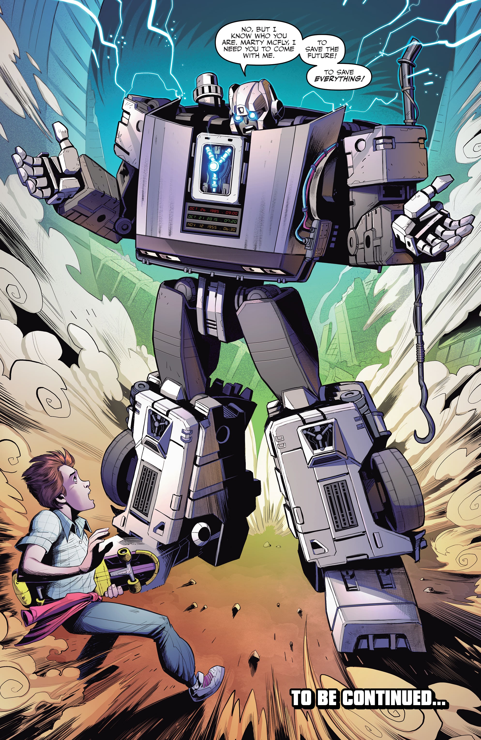 Read online Transformers: Back to the Future comic -  Issue #1 - 23