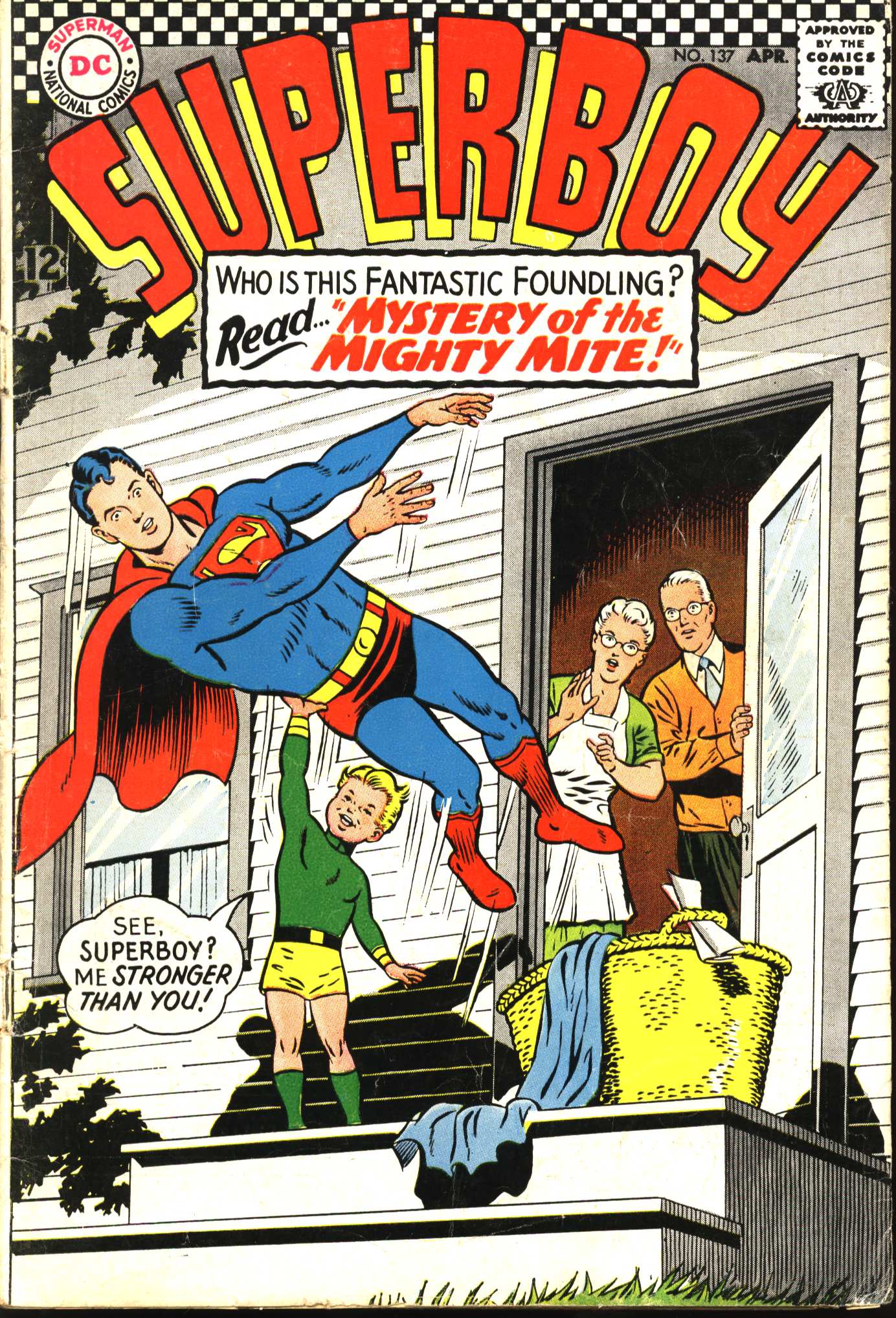 Read online Superboy (1949) comic -  Issue #137 - 1