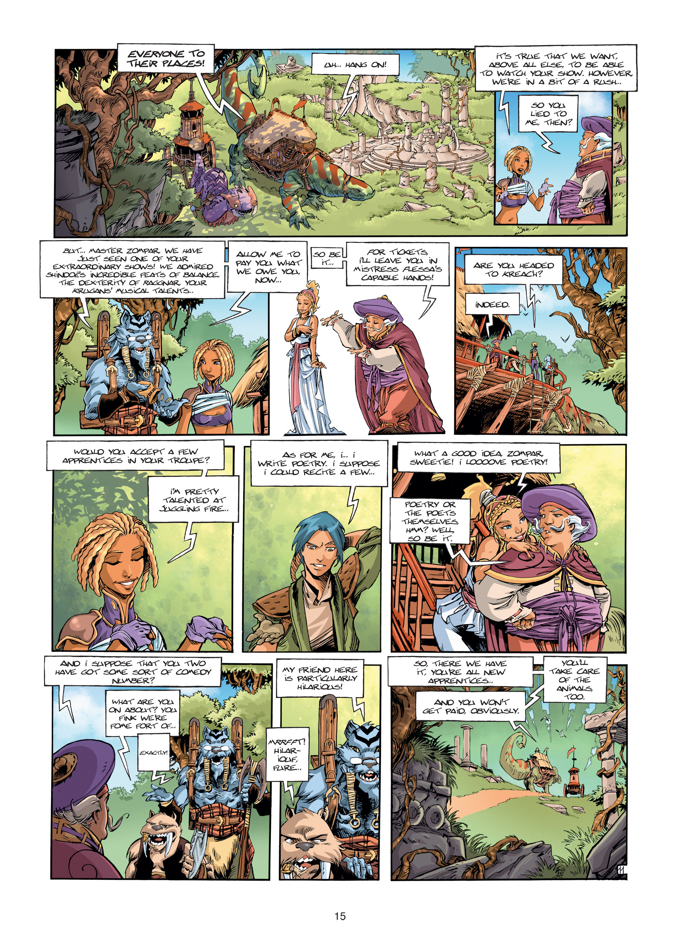 Read online Ythaq comic -  Issue #2 - 15