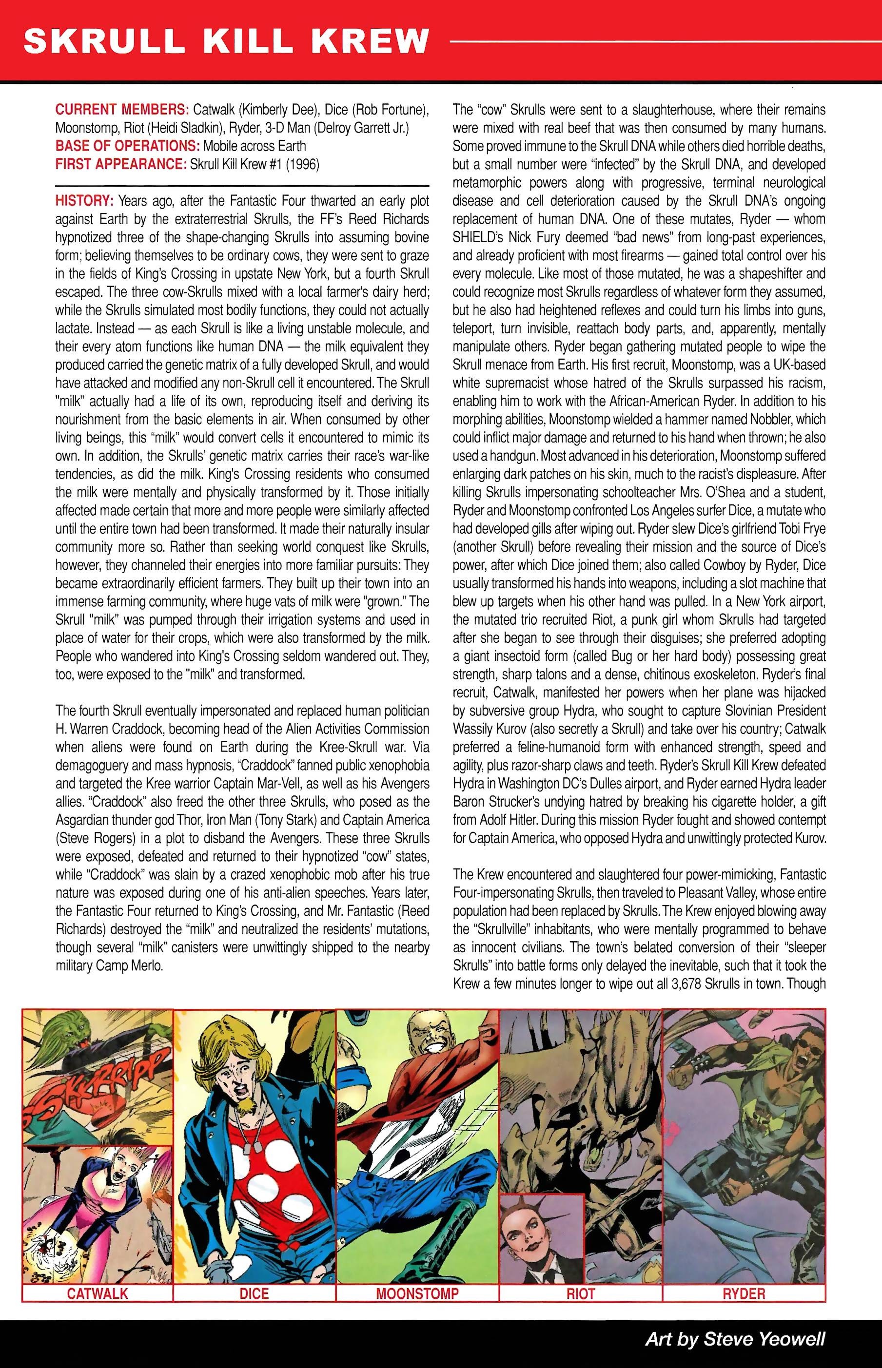 Read online Official Handbook of the Marvel Universe A to Z comic -  Issue # TPB 10 (Part 2) - 82