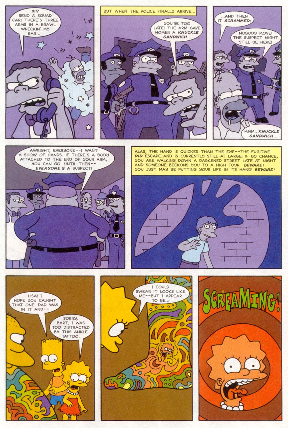 Read online Treehouse of Horror comic -  Issue #4 - 21