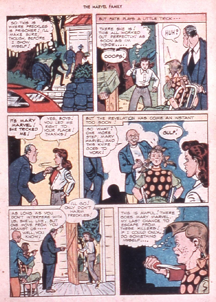 Read online The Marvel Family comic -  Issue #32 - 23