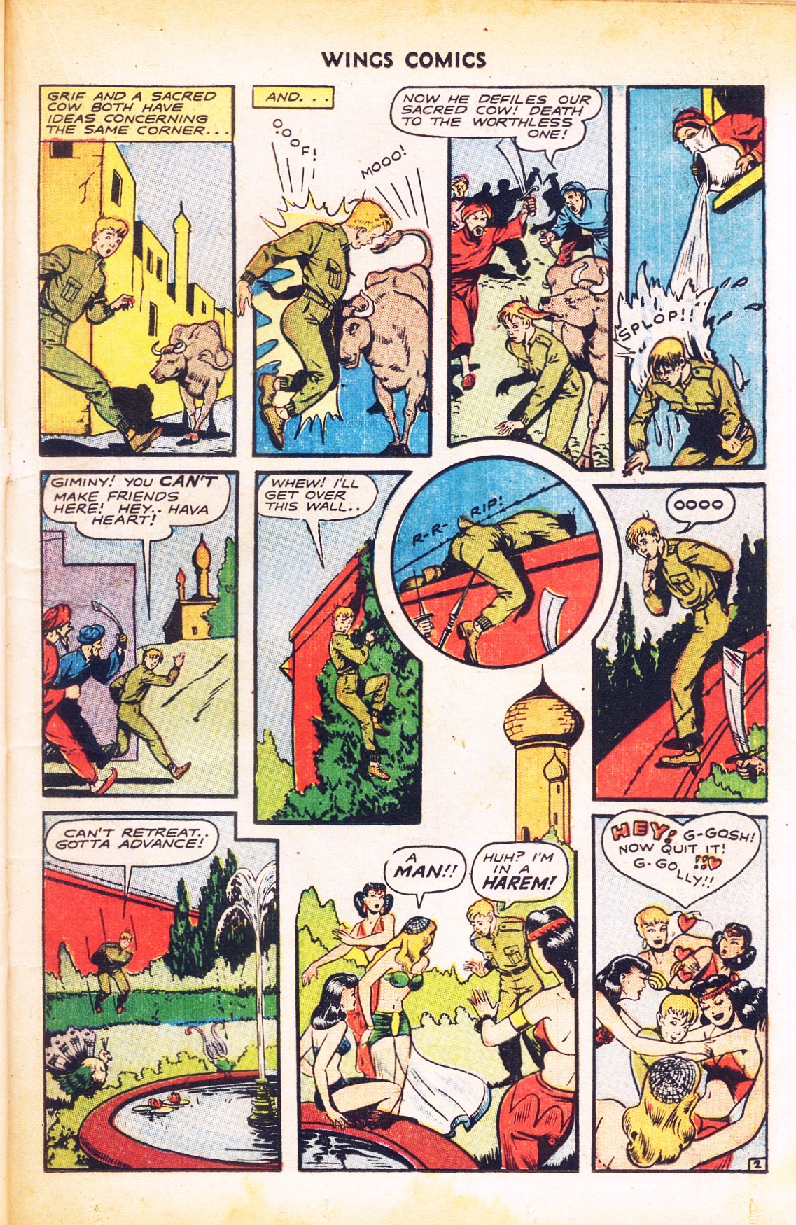 Read online Wings Comics comic -  Issue #66 - 29