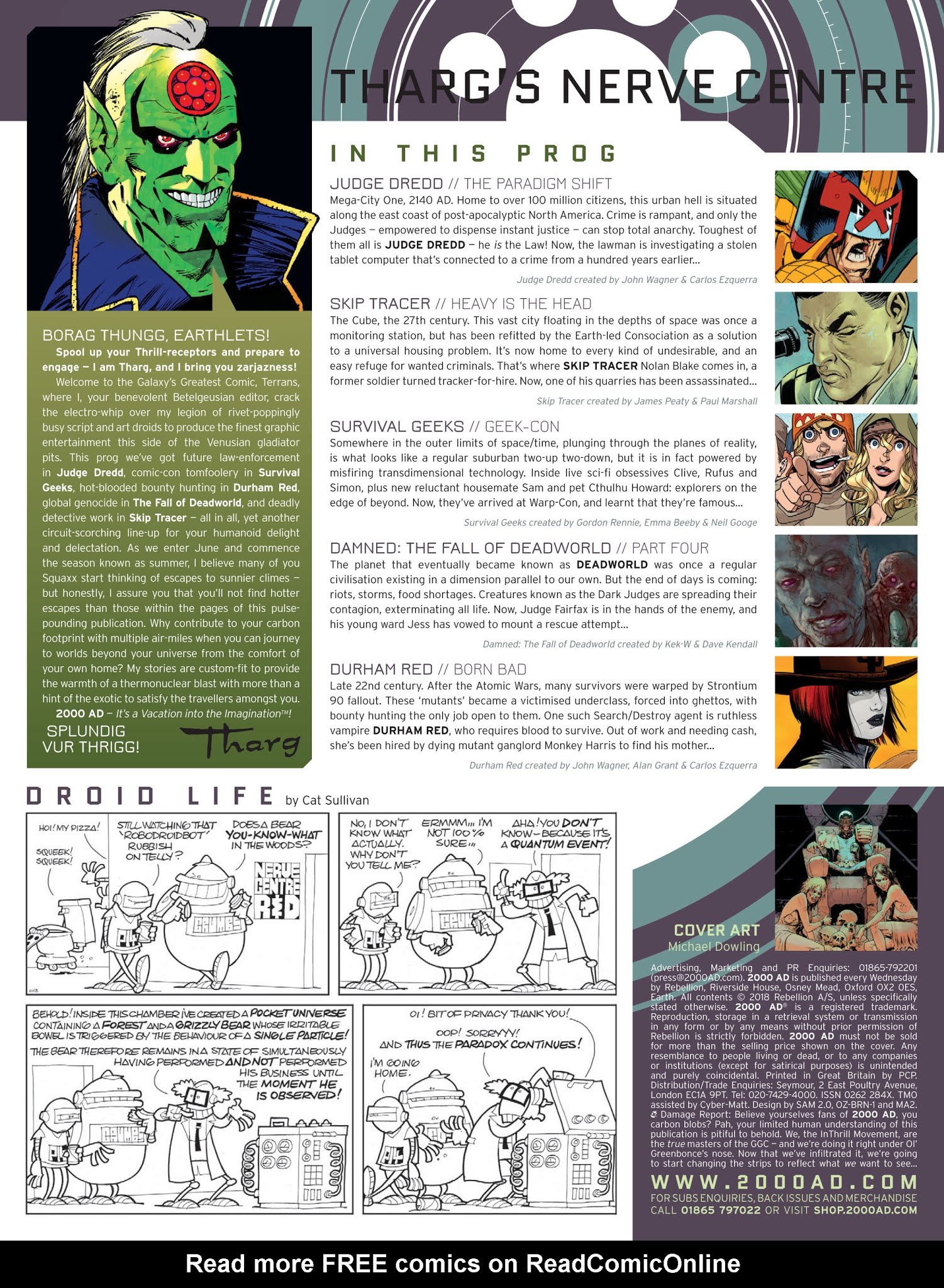 Read online 2000 AD comic -  Issue #2084 - 2