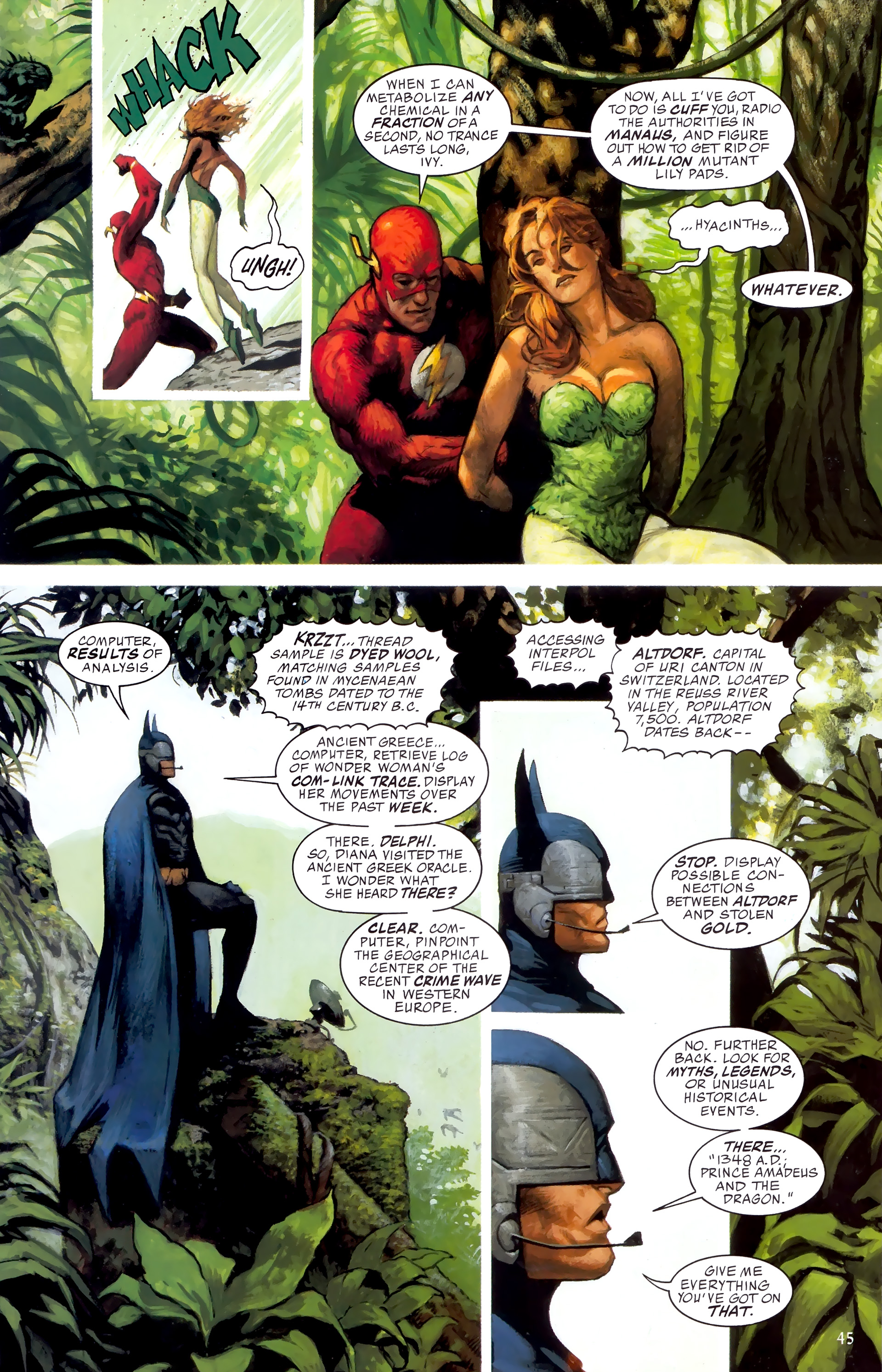 Read online JLA: A League of One comic -  Issue # Full - 52