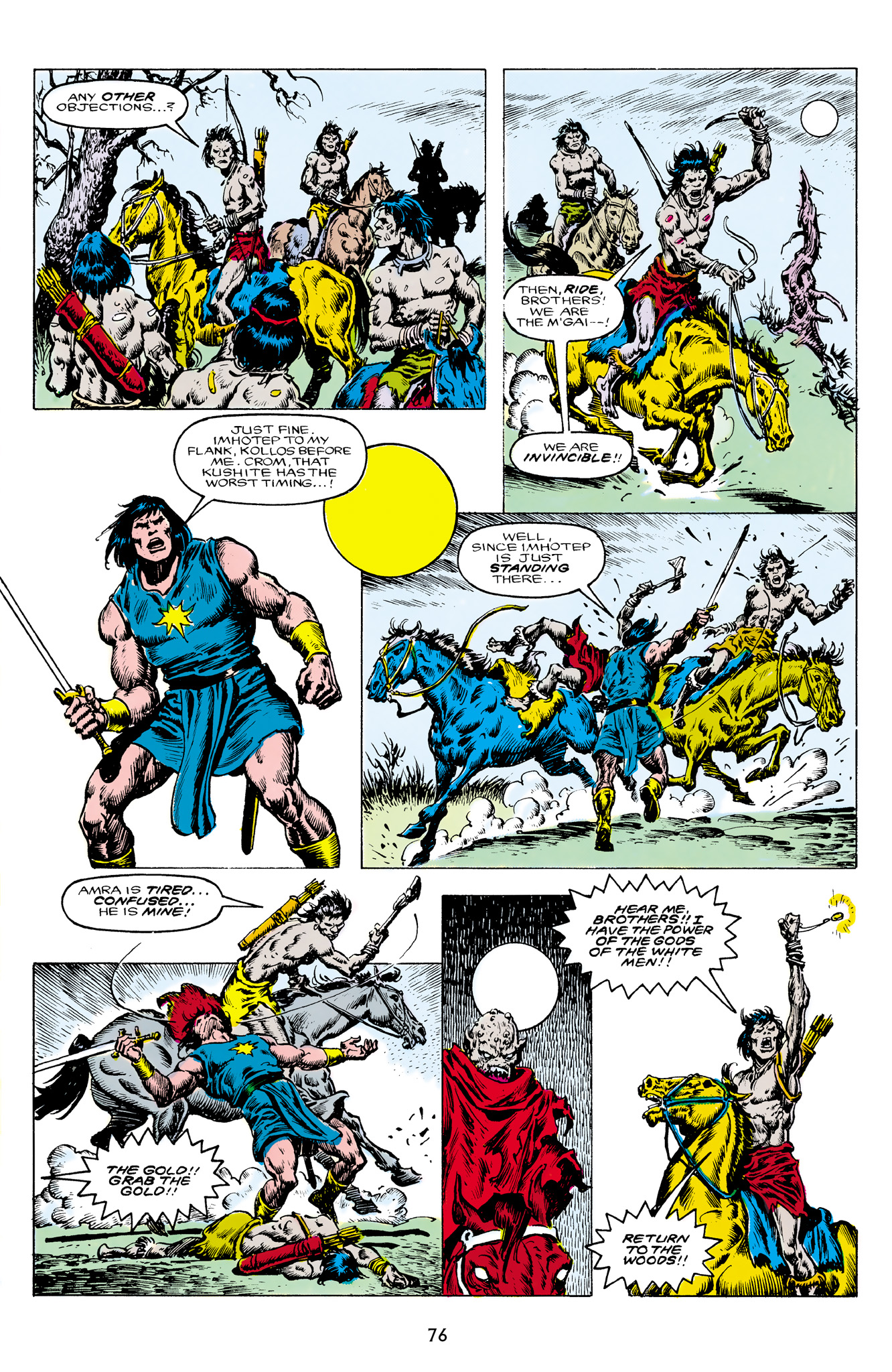 Read online The Chronicles of Conan comic -  Issue # TPB 24 (Part 1) - 77