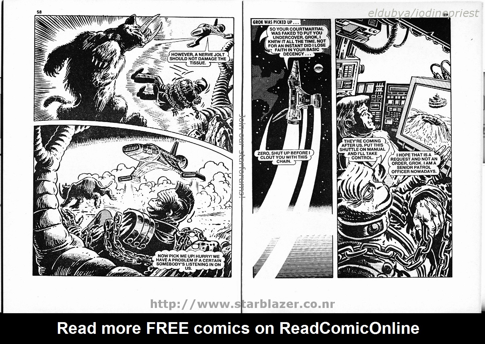 Read online Starblazer comic -  Issue #221 - 31