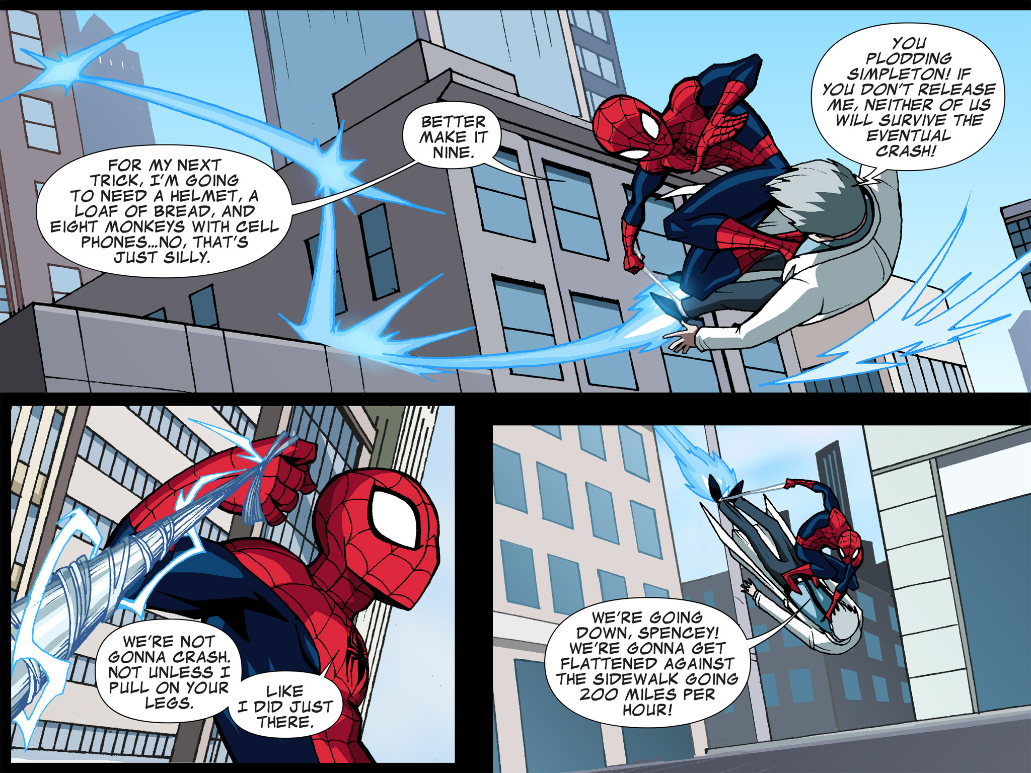 Read online Ultimate Spider-Man (Infinite Comics) (2015) comic -  Issue #5 - 33