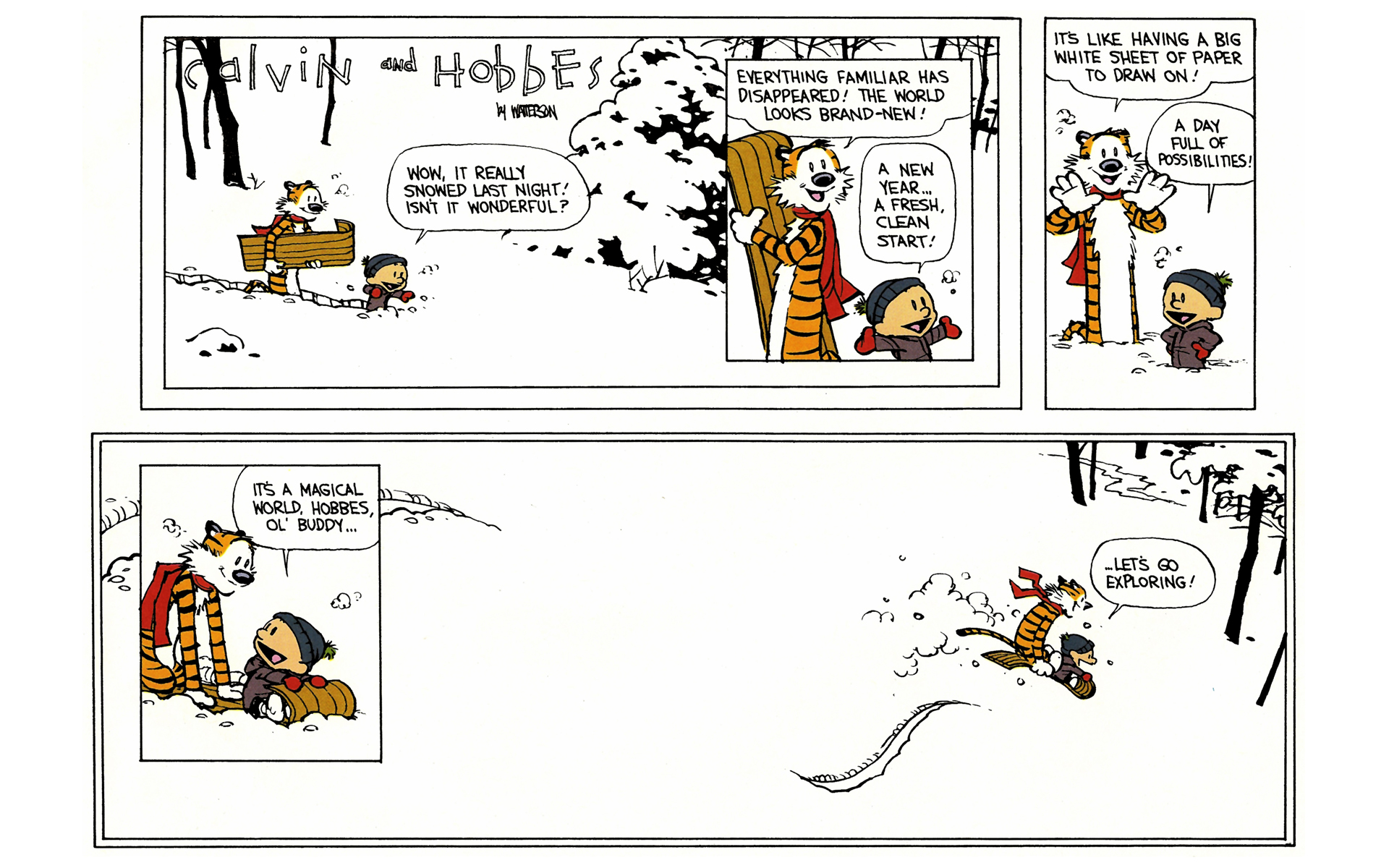 Read online Calvin and Hobbes comic -  Issue #11 - 163
