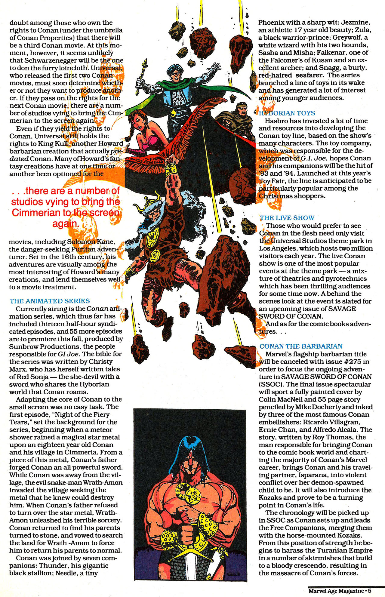 Read online Marvel Age comic -  Issue #129 - 6