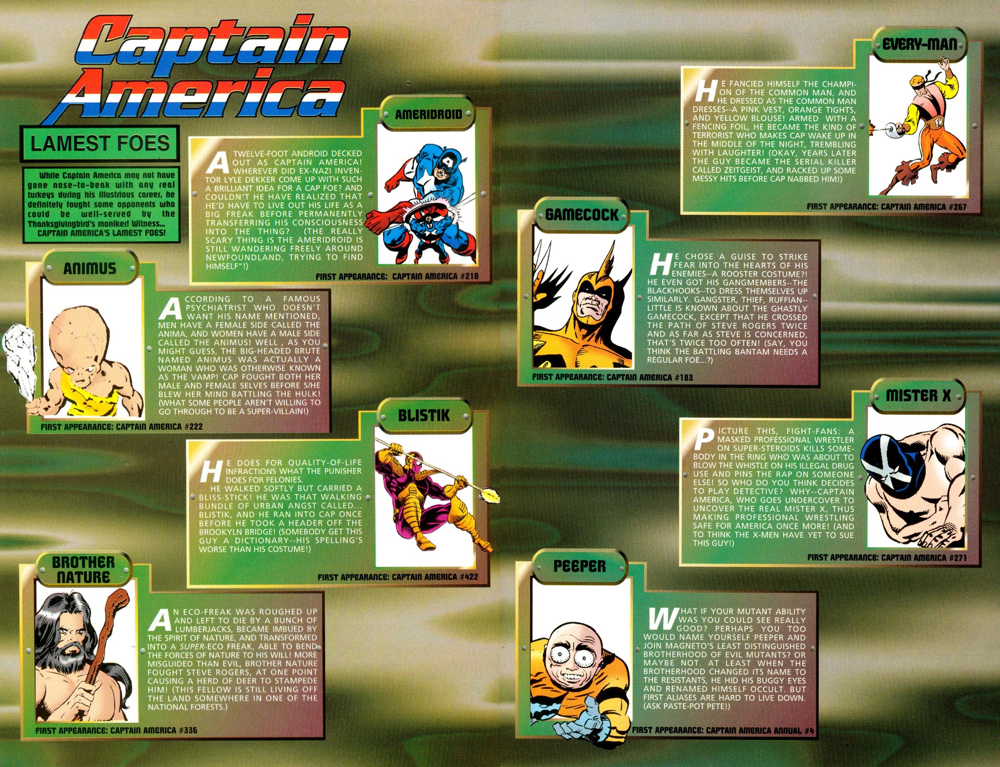 Read online Captain America: The Legend comic -  Issue # Full - 20