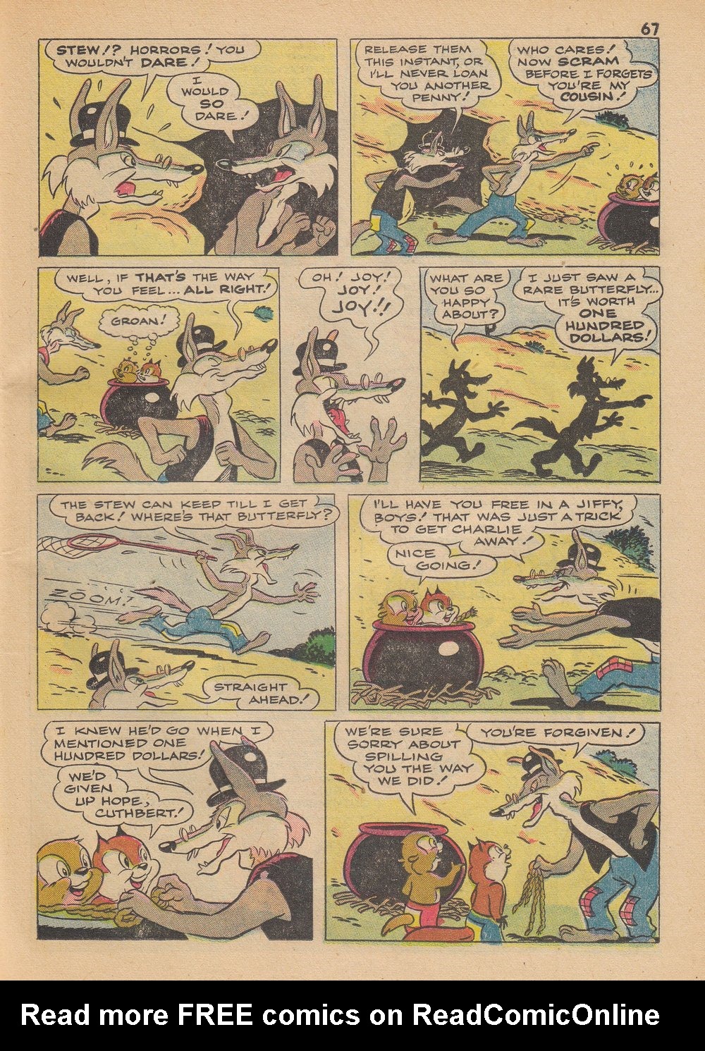 Read online Tom and Jerry's Summer Fun comic -  Issue #1 - 69