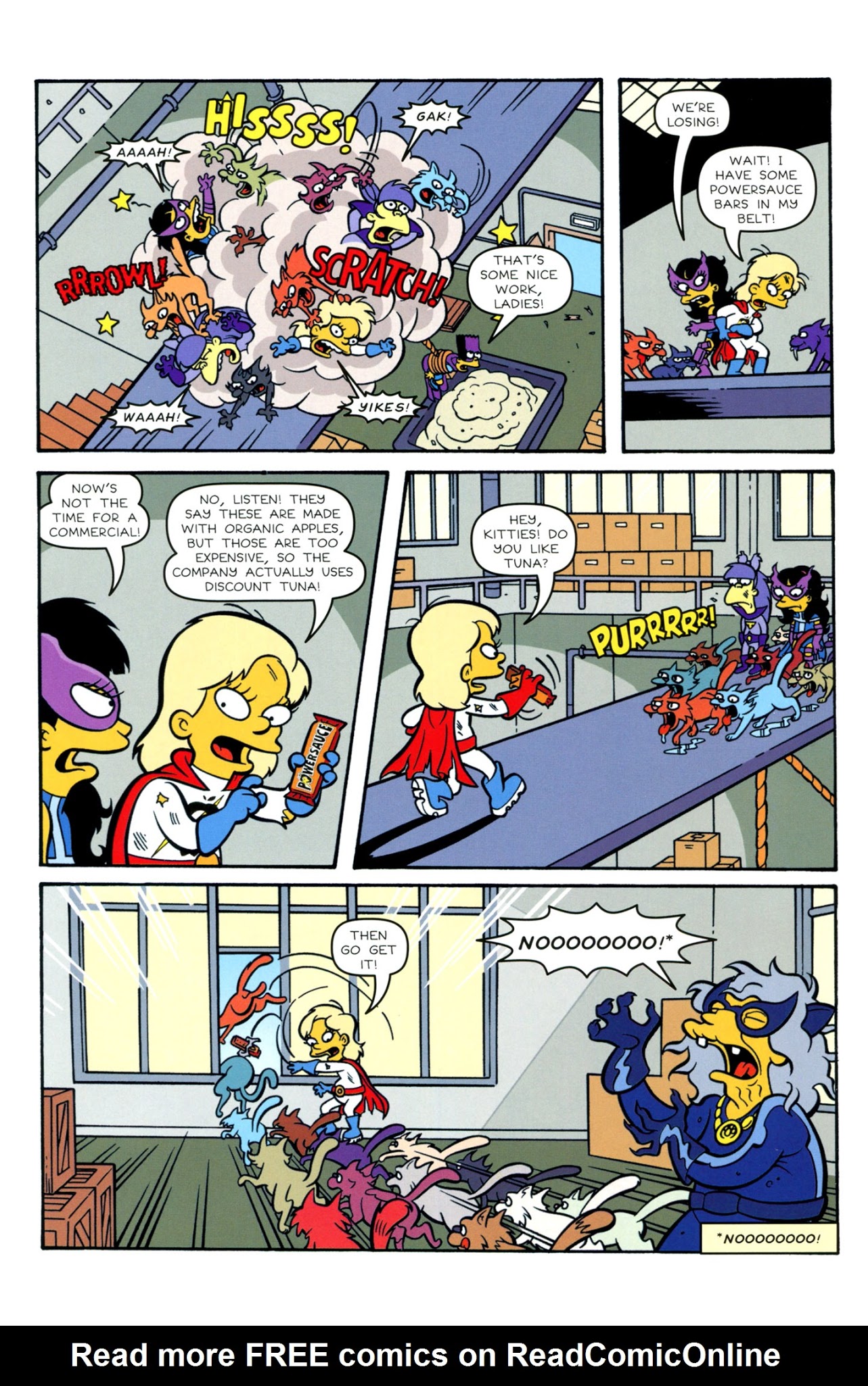Read online Bongo Comics Presents Simpsons Super Spectacular comic -  Issue #15 - 9