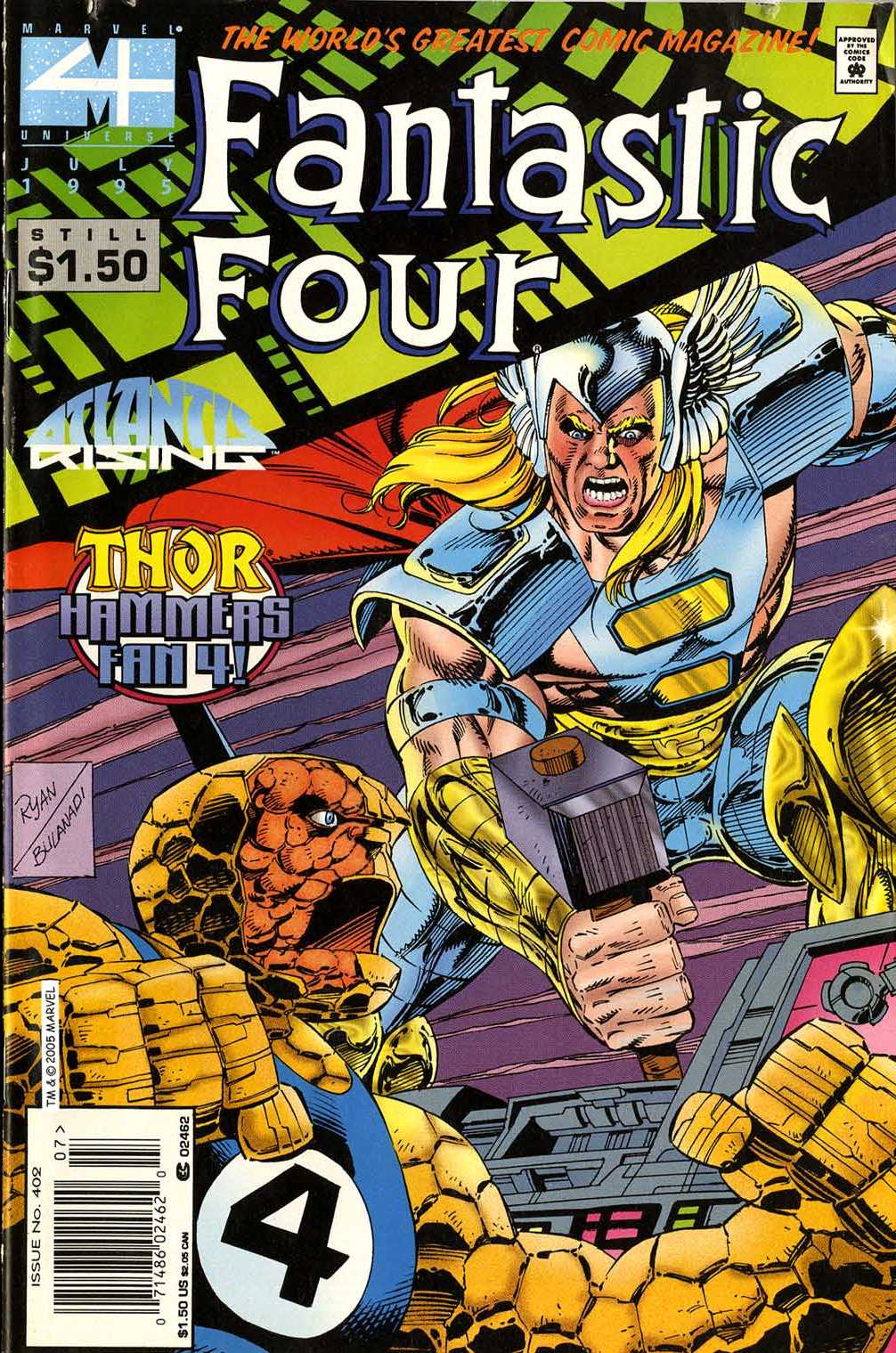 Read online Fantastic Four (1961) comic -  Issue #402 - 1