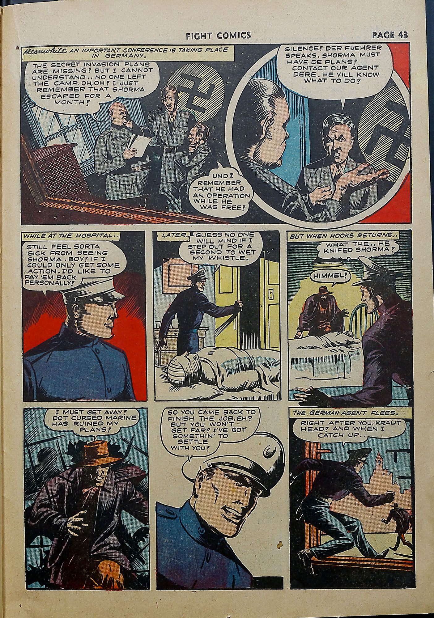 Read online Fight Comics comic -  Issue #25 - 45