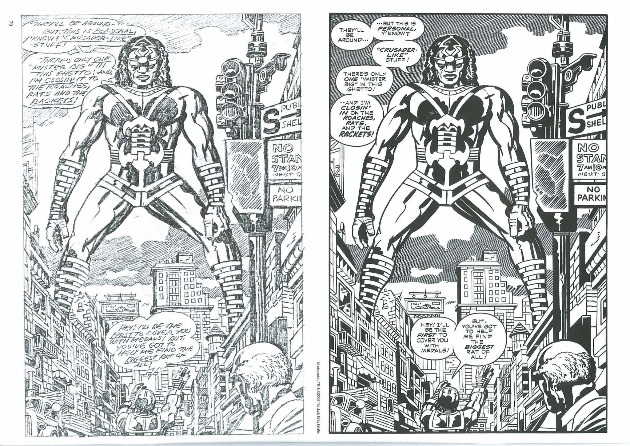 Read online The Jack Kirby Collector comic -  Issue #43 - 72