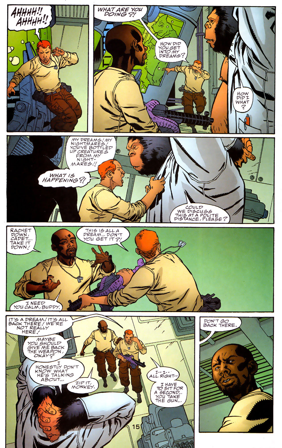 Read online Human Defense Corps comic -  Issue #2 - 16