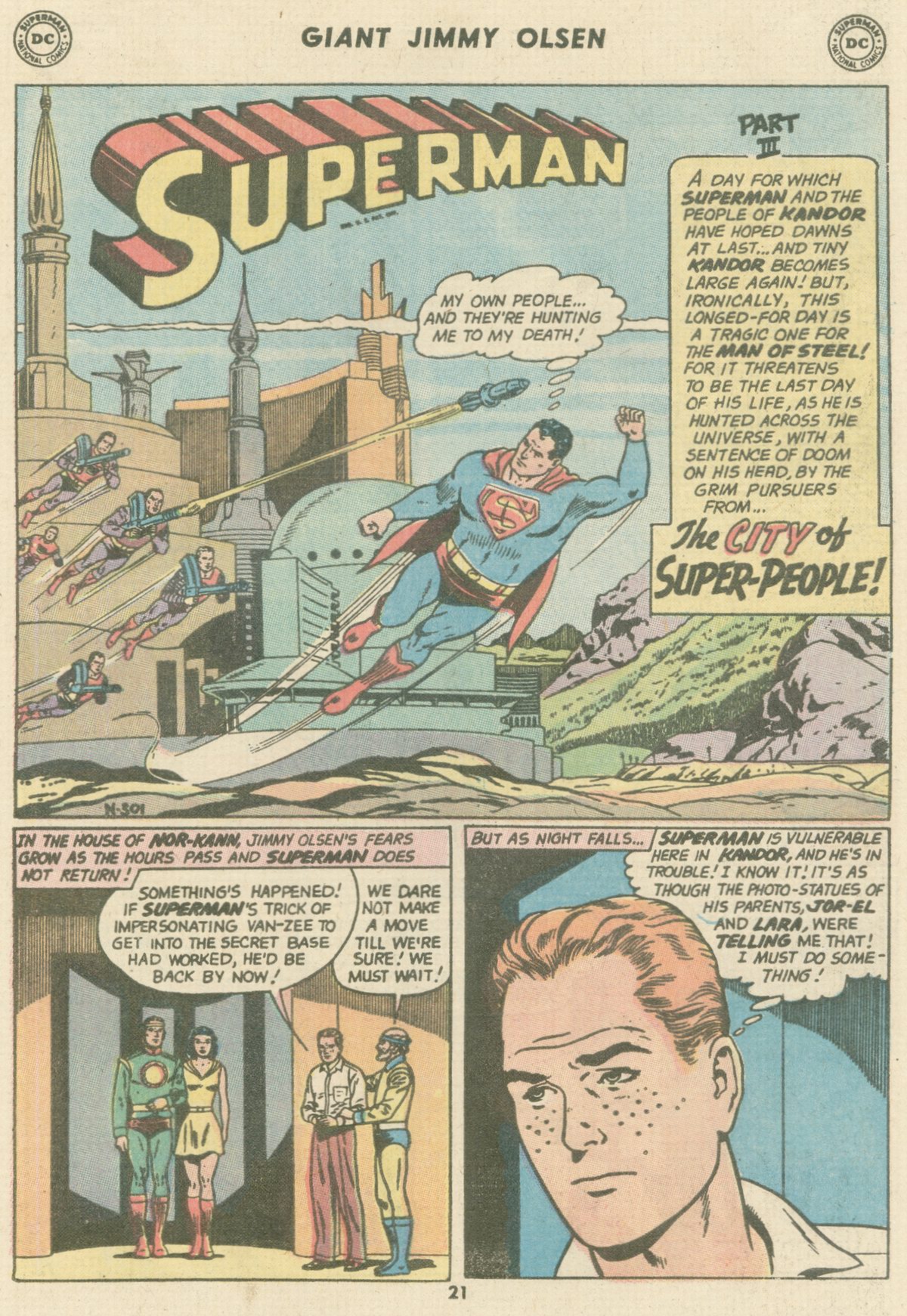 Read online Superman's Pal Jimmy Olsen comic -  Issue #140 - 23