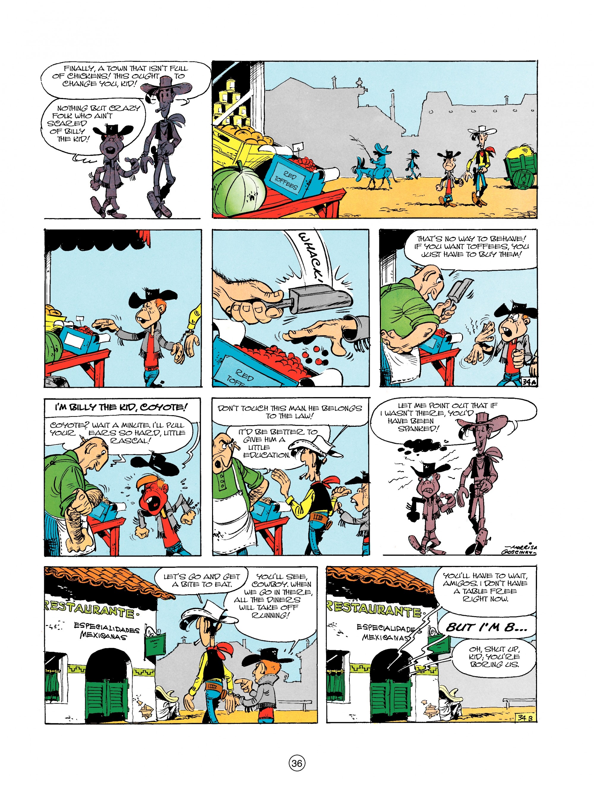 Read online A Lucky Luke Adventure comic -  Issue #18 - 36