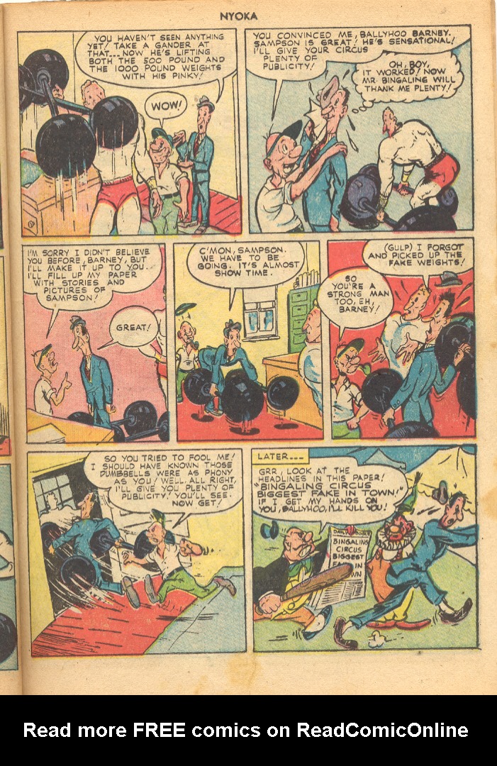Read online Nyoka the Jungle Girl (1945) comic -  Issue #28 - 21