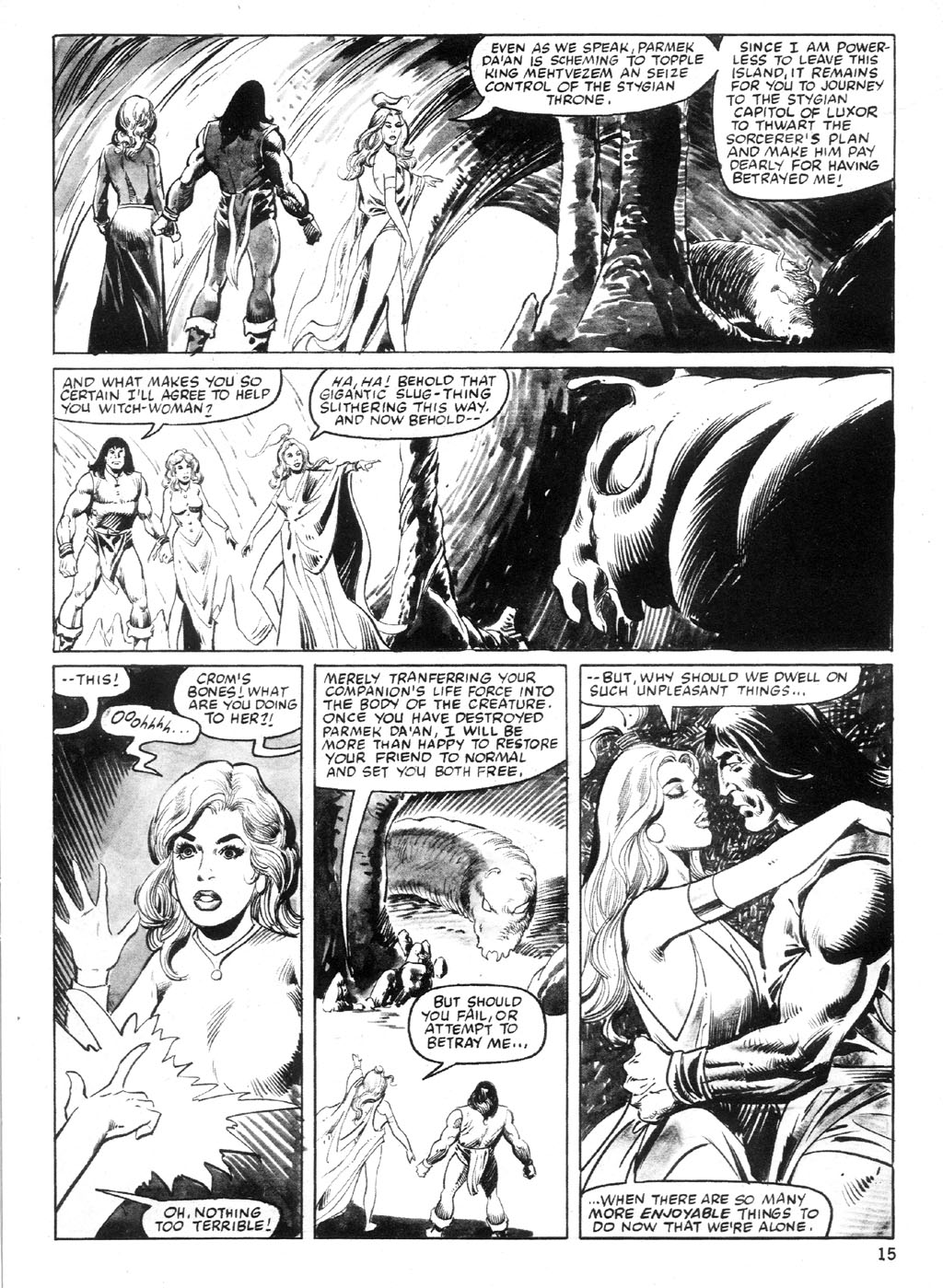 Read online The Savage Sword Of Conan comic -  Issue #94 - 14