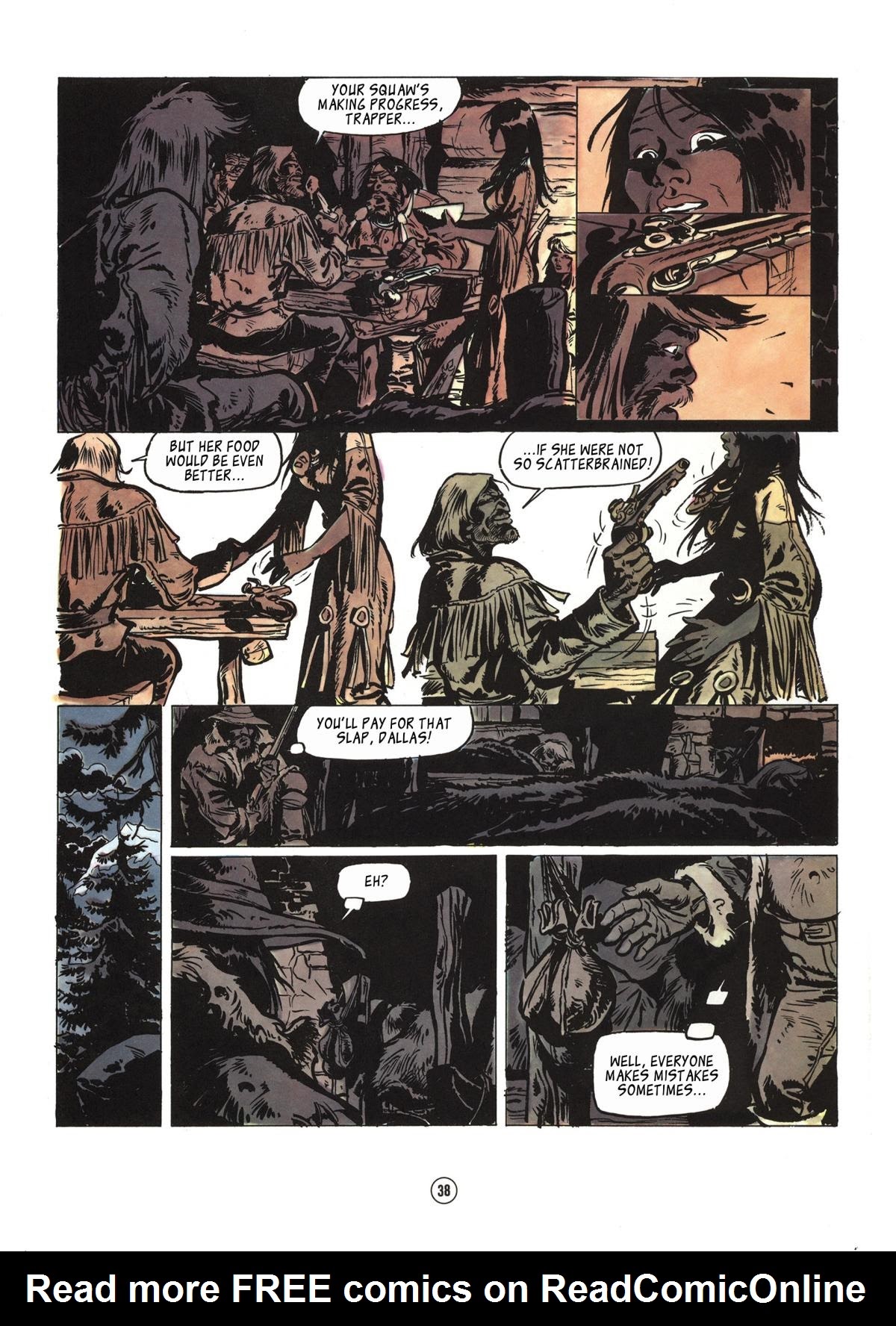 Read online Buddy Longway comic -  Issue #3 - 38