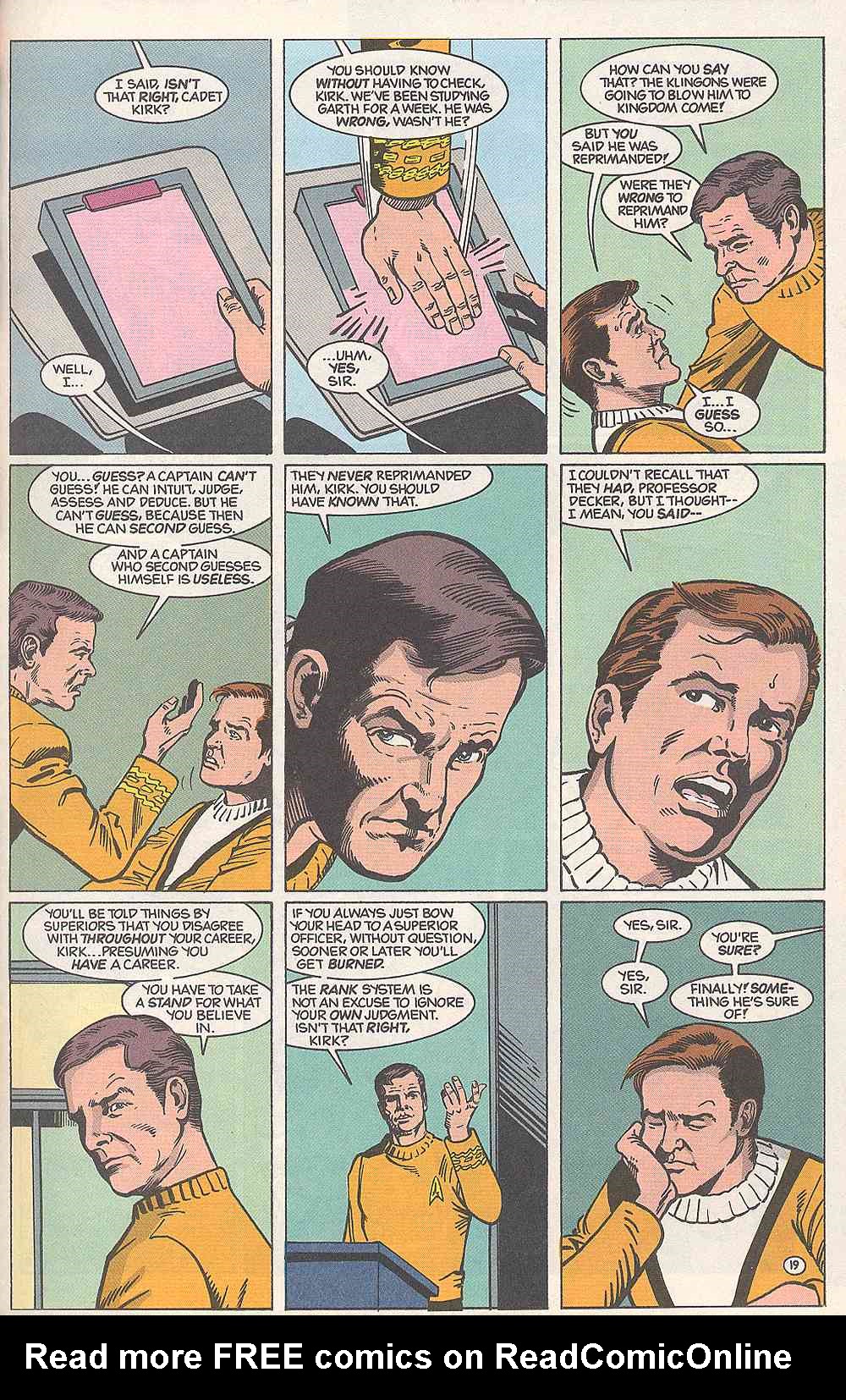 Read online Star Trek (1989) comic -  Issue # _Annual 2 - 22