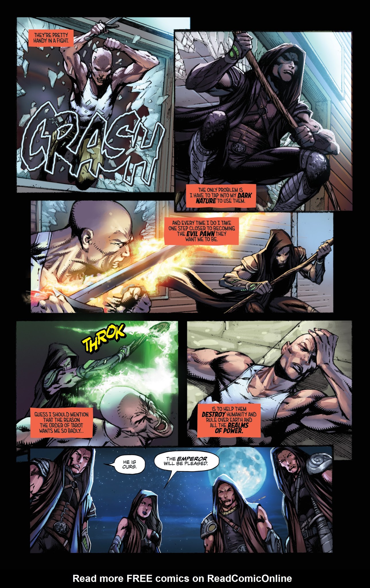 Read online Grimm Fairy Tales: Tarot comic -  Issue #1 - 8