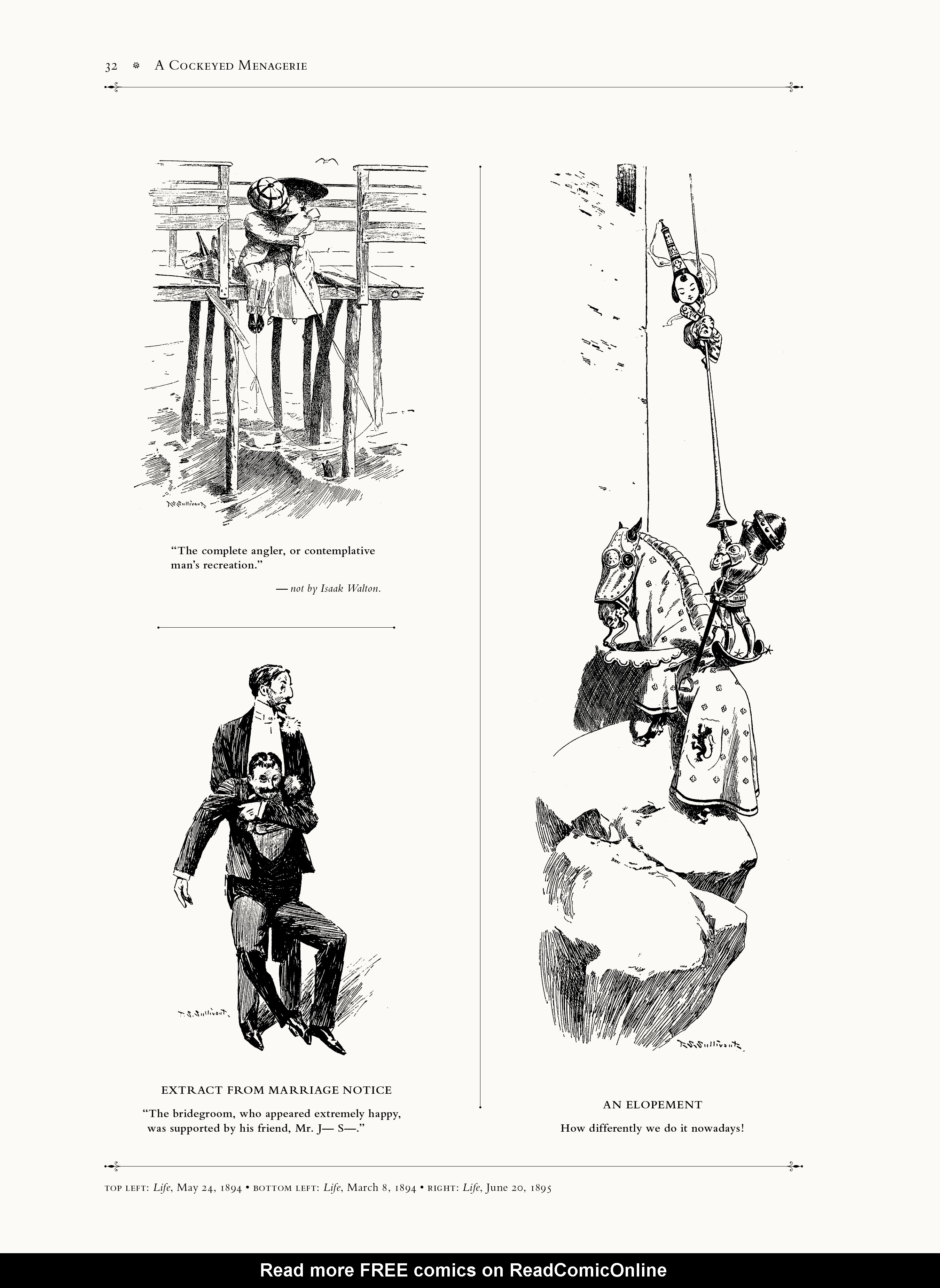 Read online A Cockeyed Menagerie: The Drawings of T.S. Sullivant comic -  Issue # TPB (Part 1) - 54