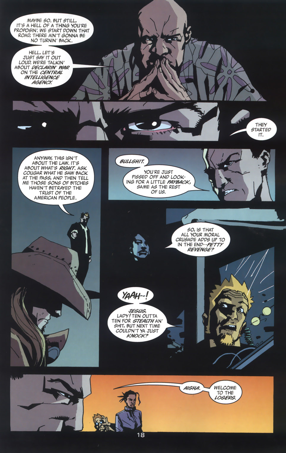 Read online The Losers comic -  Issue #1 - 19