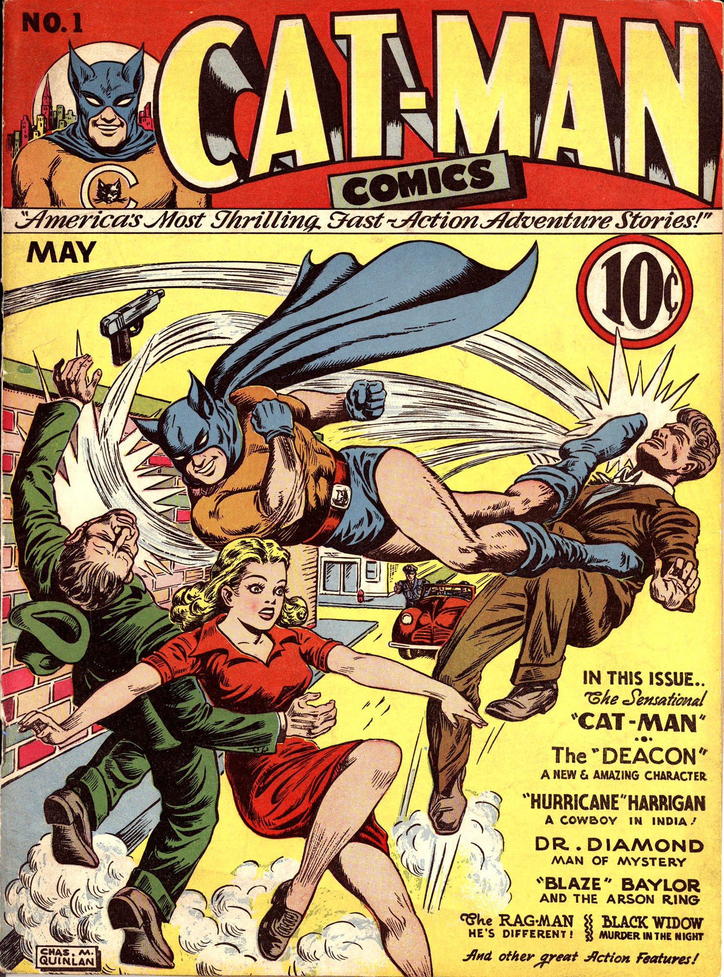 Read online Cat-Man Comics comic -  Issue #1 - 1