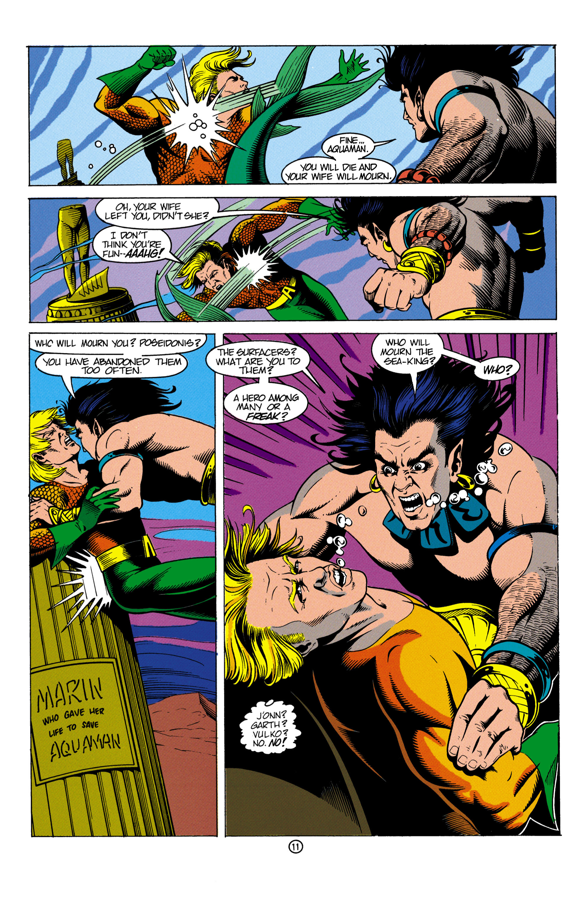Aquaman (1991) Issue #4 #4 - English 12