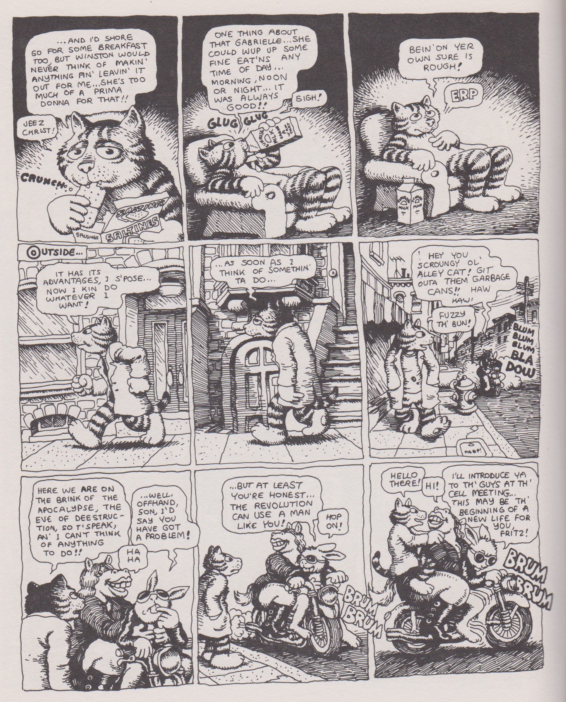 Read online The Complete Fritz the Cat comic -  Issue # Full (Part 2) - 69