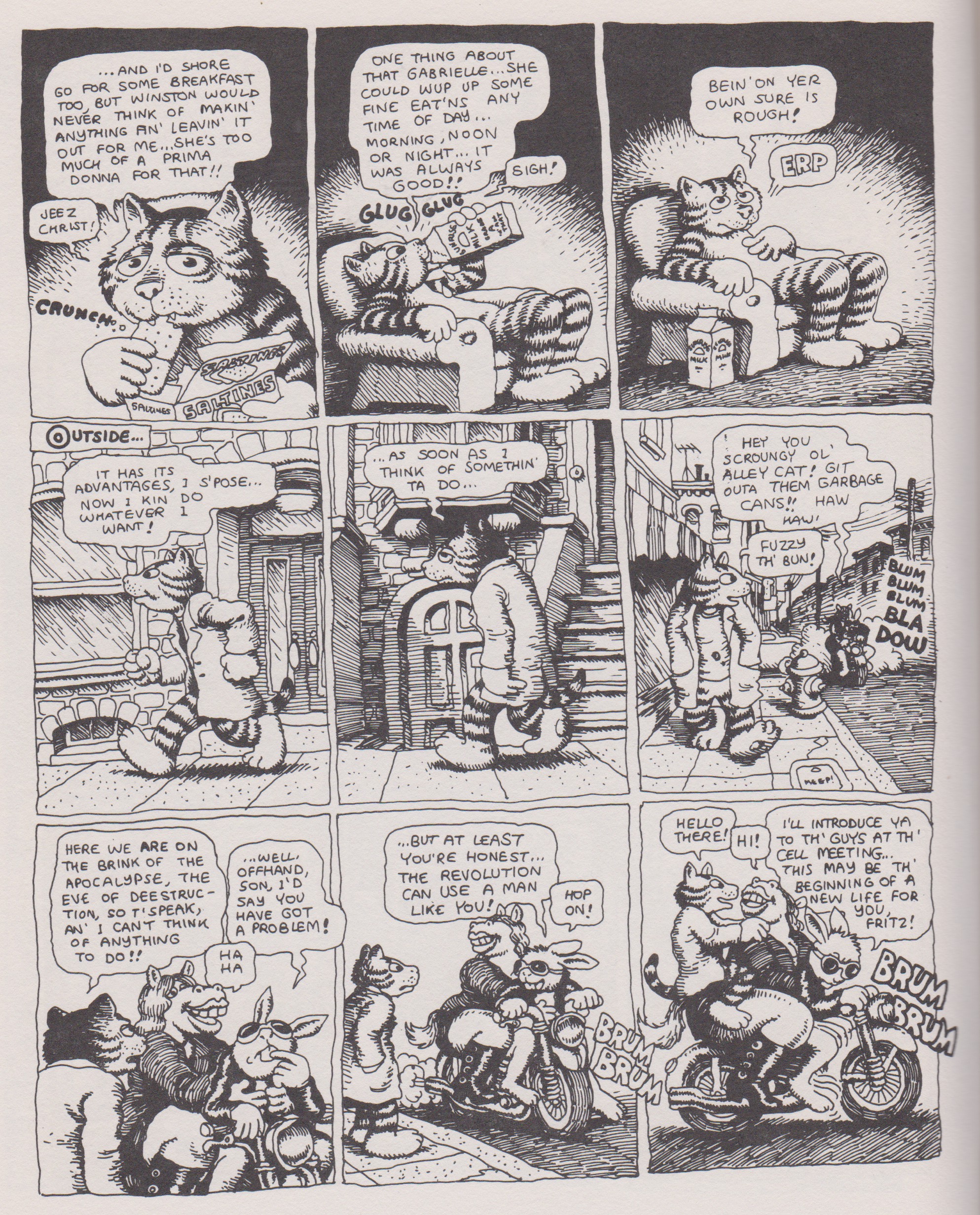 Read online The Complete Fritz the Cat comic -  Issue # Full (Part 2) - 69